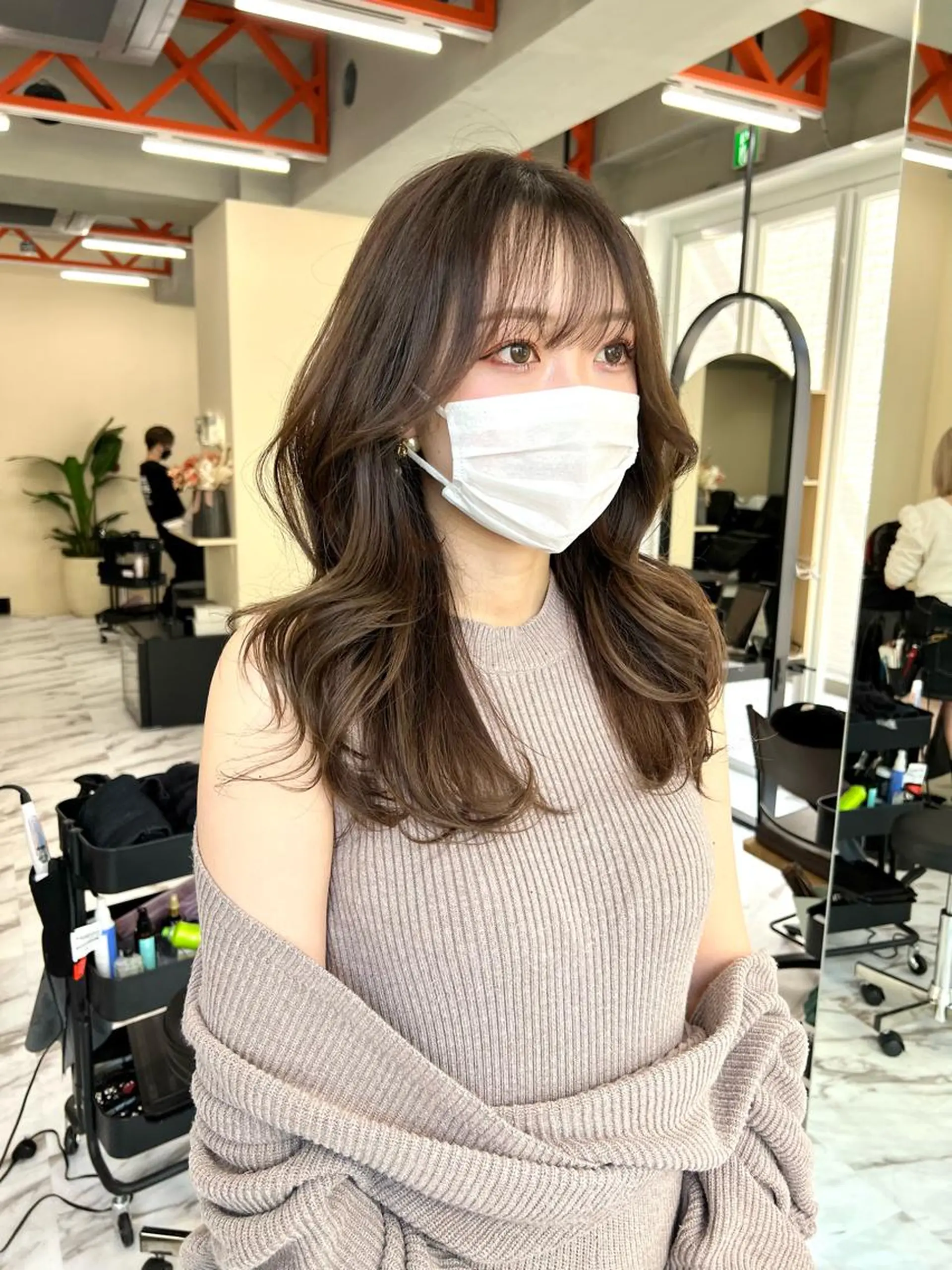 ロング カラー ヘアアレンジ カット ヘアカラー トリートメント ヘアセット レイヤー/透明感 🍃鈴木裕介のヘアスタイル