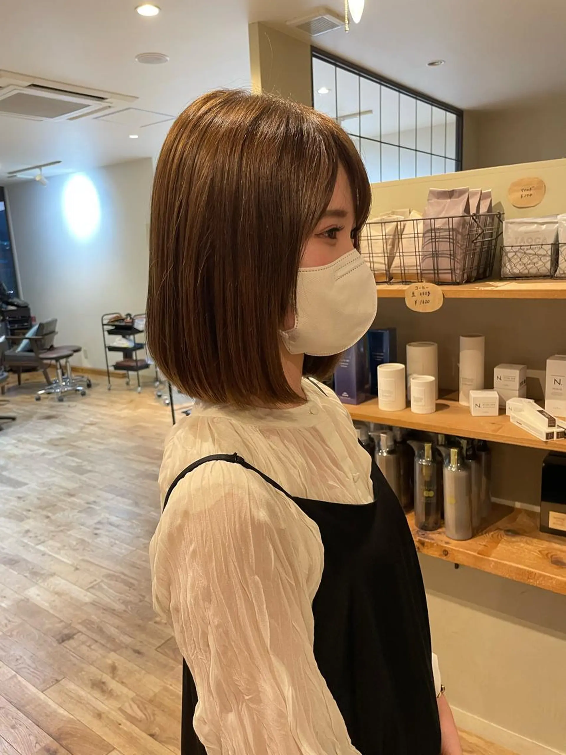 ミディアム ボブ 【メンズ専門 】村斎　伶次のヘアスタイル