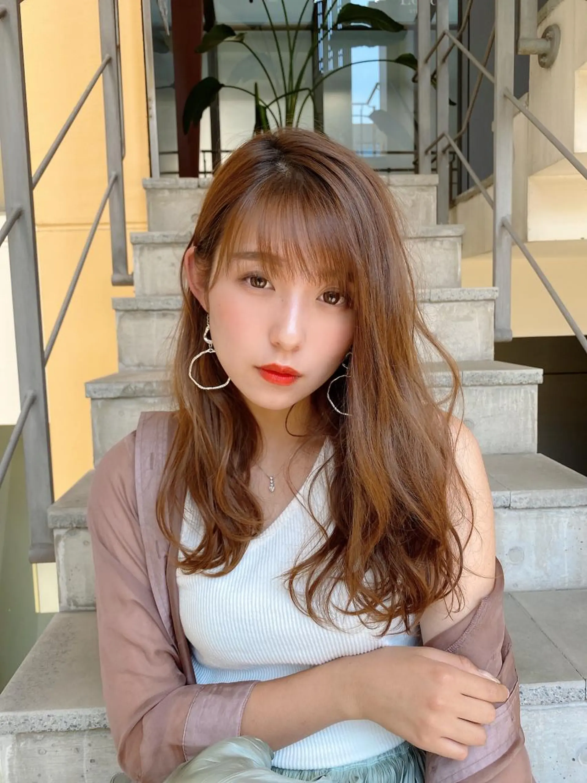 セミロング カット ヘアカラー トリートメント lond strada所属・🌟モテ髪ショート 🌟店長　津賀涼のヘアスタイル