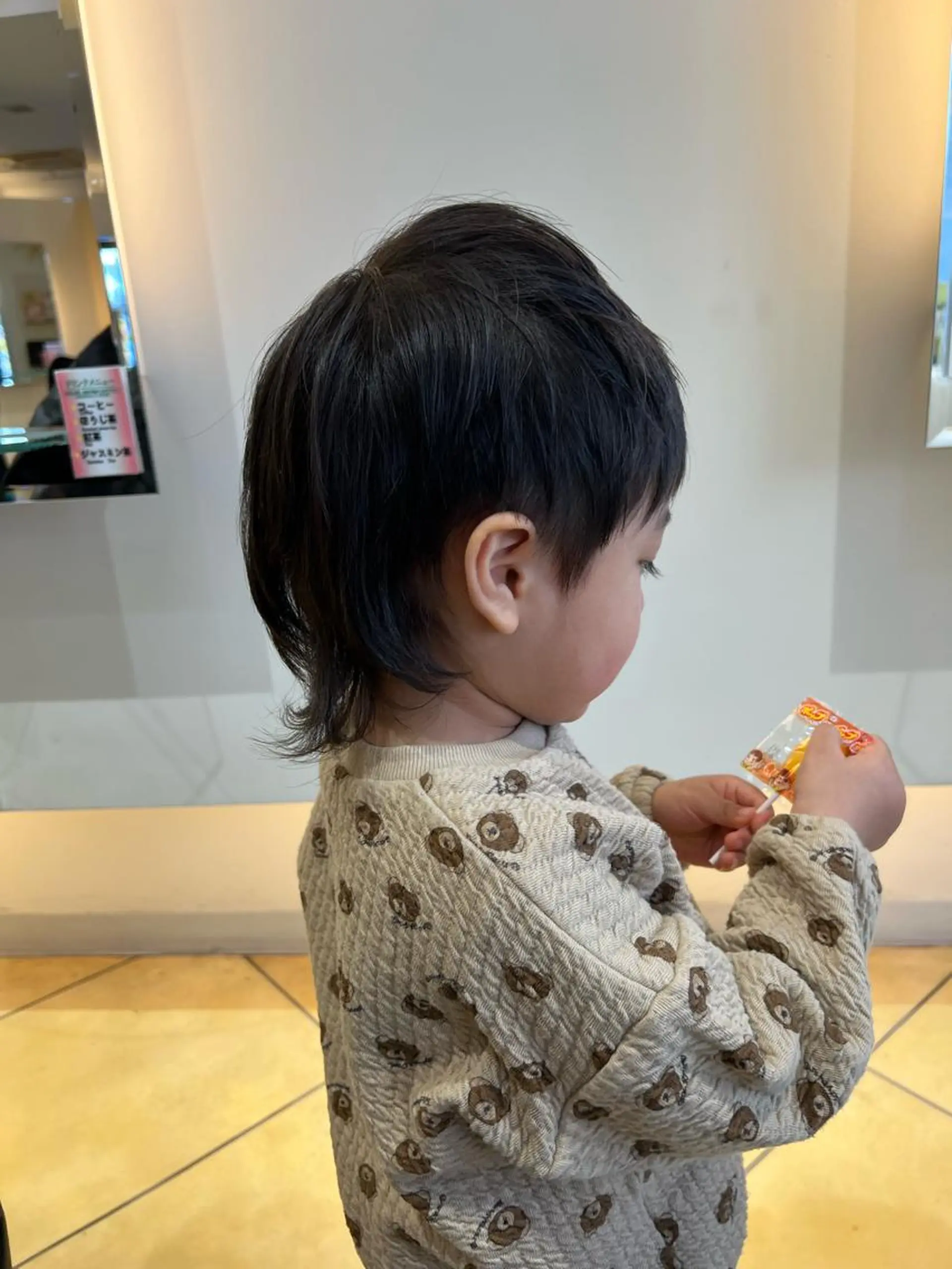 ショート メンズ キッズ 天野 直美のヘアスタイル