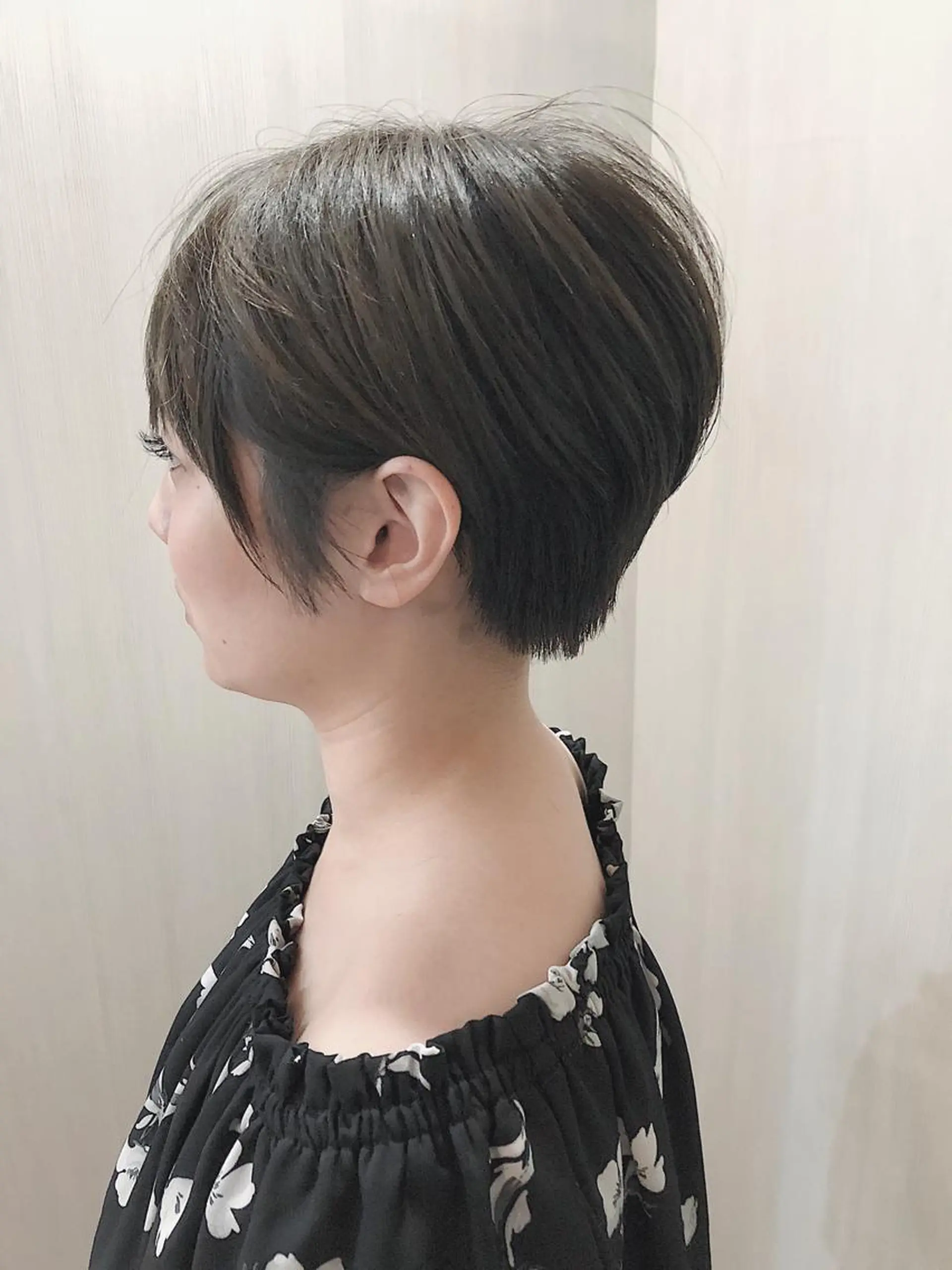 ショート 韓国系ダブルカラー✨ ハイライト専門✨春日のヘアスタイル