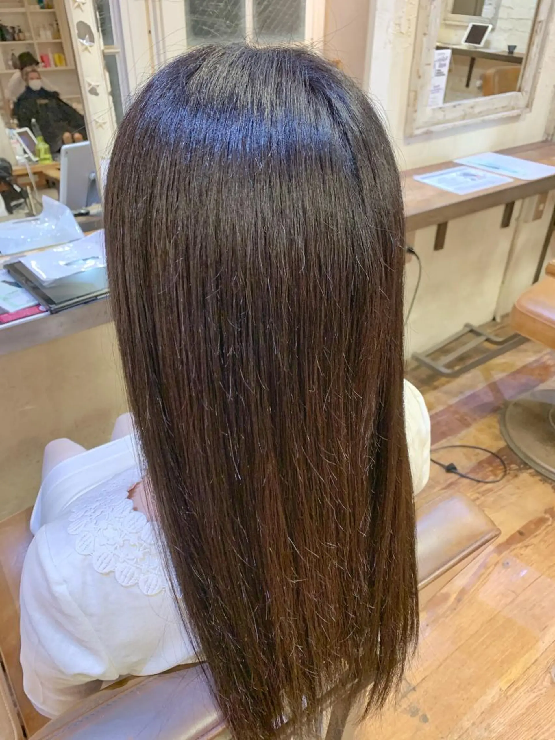 ロング カラー 個室　髪質改善サロン　HANARE by youres hair 神楽坂 【はなれ】所属・美髪矯正🌈髪質改善 縮毛矯正🦄松田のヘアスタイル