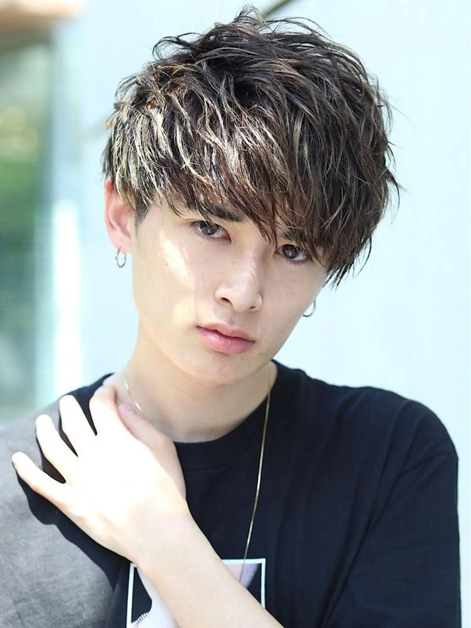 メンズ カット パーマ 【溝の口の艶髪の神様 】田仲雄大のヘアスタイル