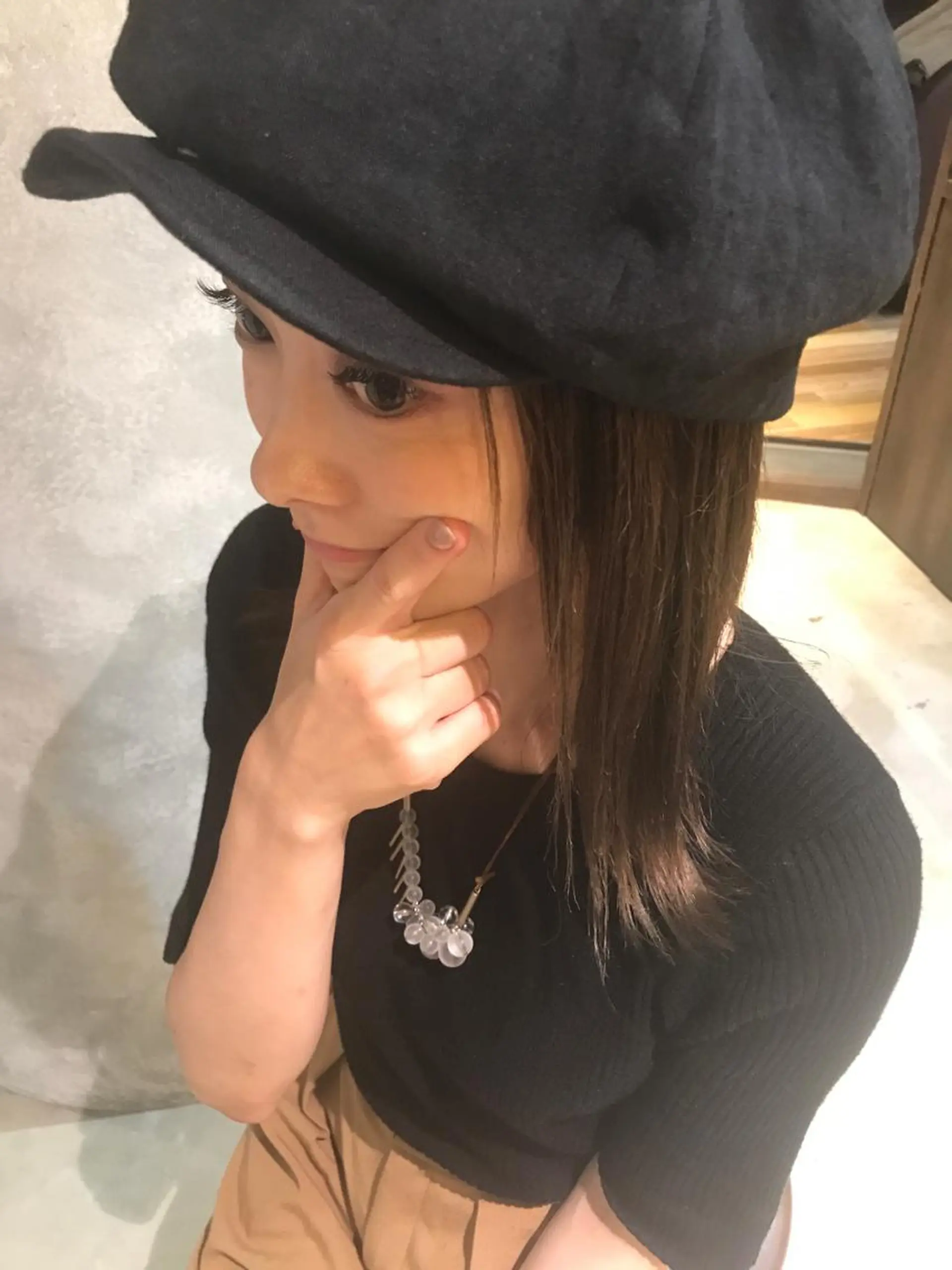 ミディアム カラー ラベンダーカラー 松村 崇弘のヘアスタイル