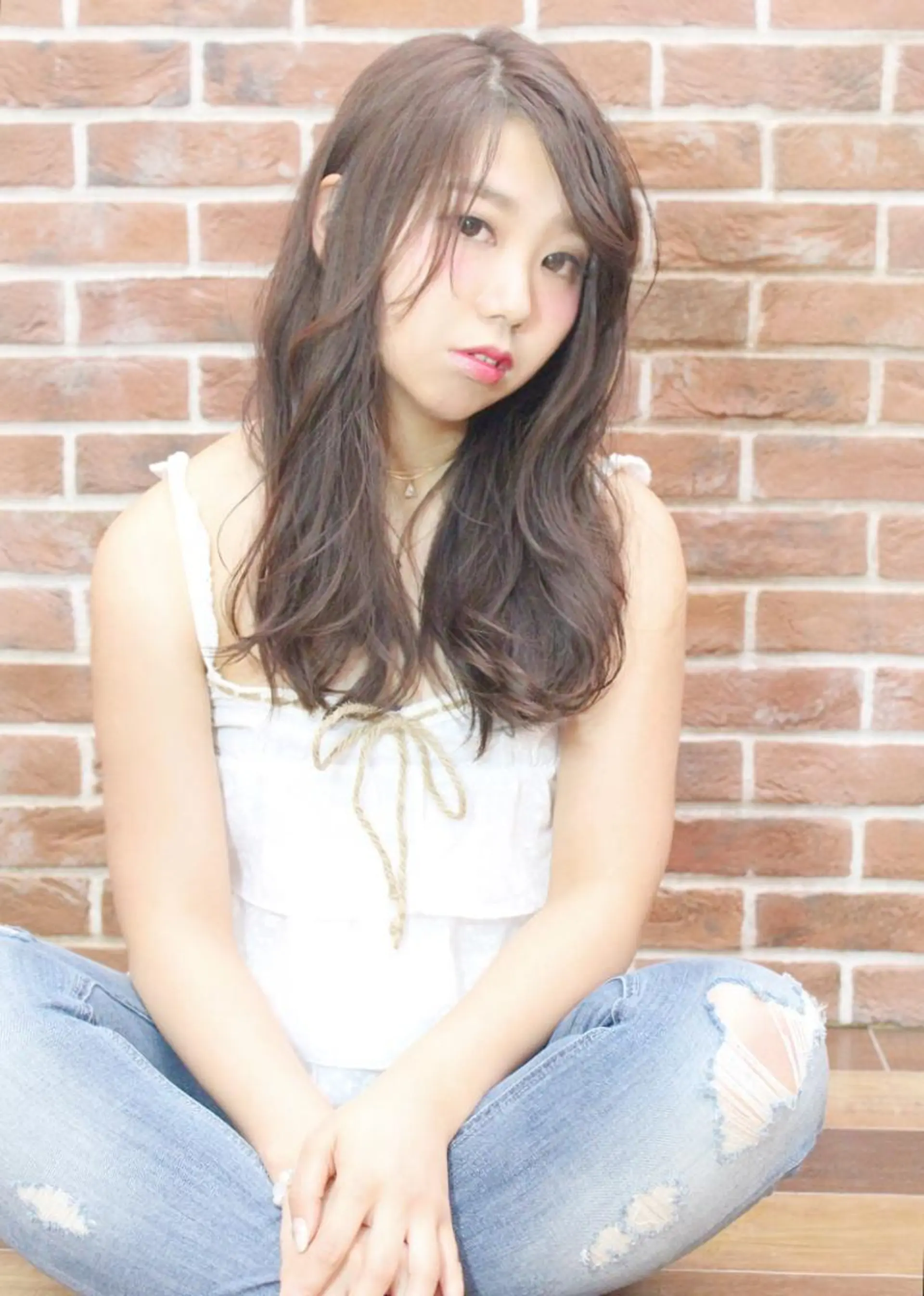 ミディアム カラー パーマ 🤲ヘッドスパ🤲 たにぐち✂️あつしのヘアスタイル