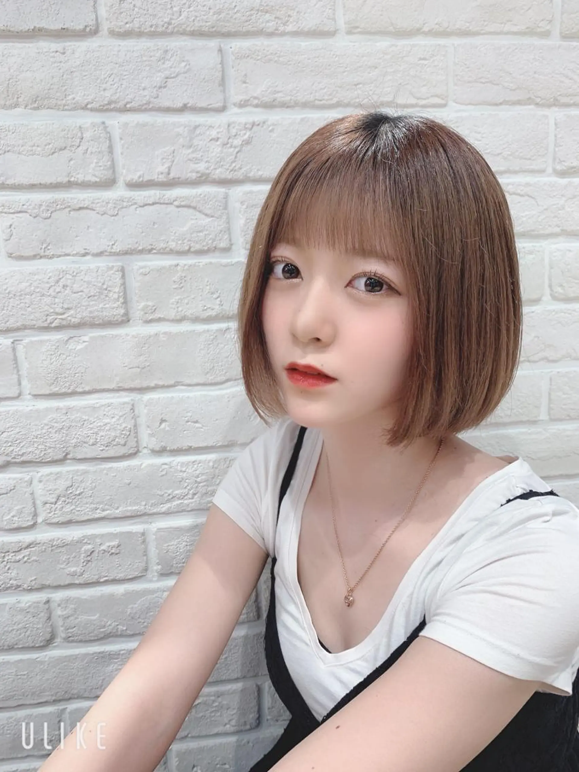 ショート カラー カット ヘアカラー なりたいが叶う ながしまじゅんきのヘアスタイル