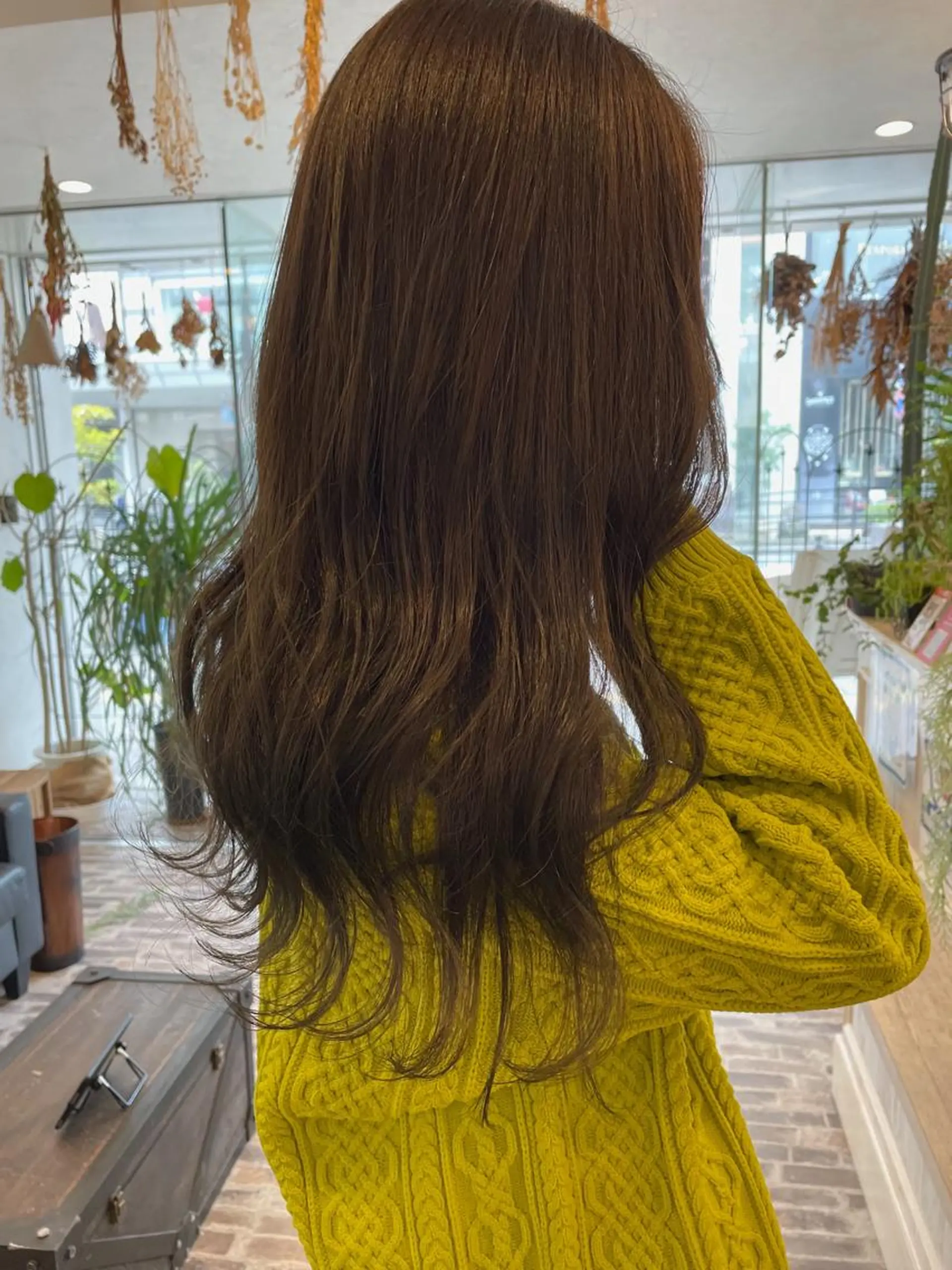 ロング カラー ダブルカラー グレージュ オリーブグレージュ オリーブグレー ヘアカラー トリートメント m ā l o.🌷 サカモトマイコのヘアスタイル