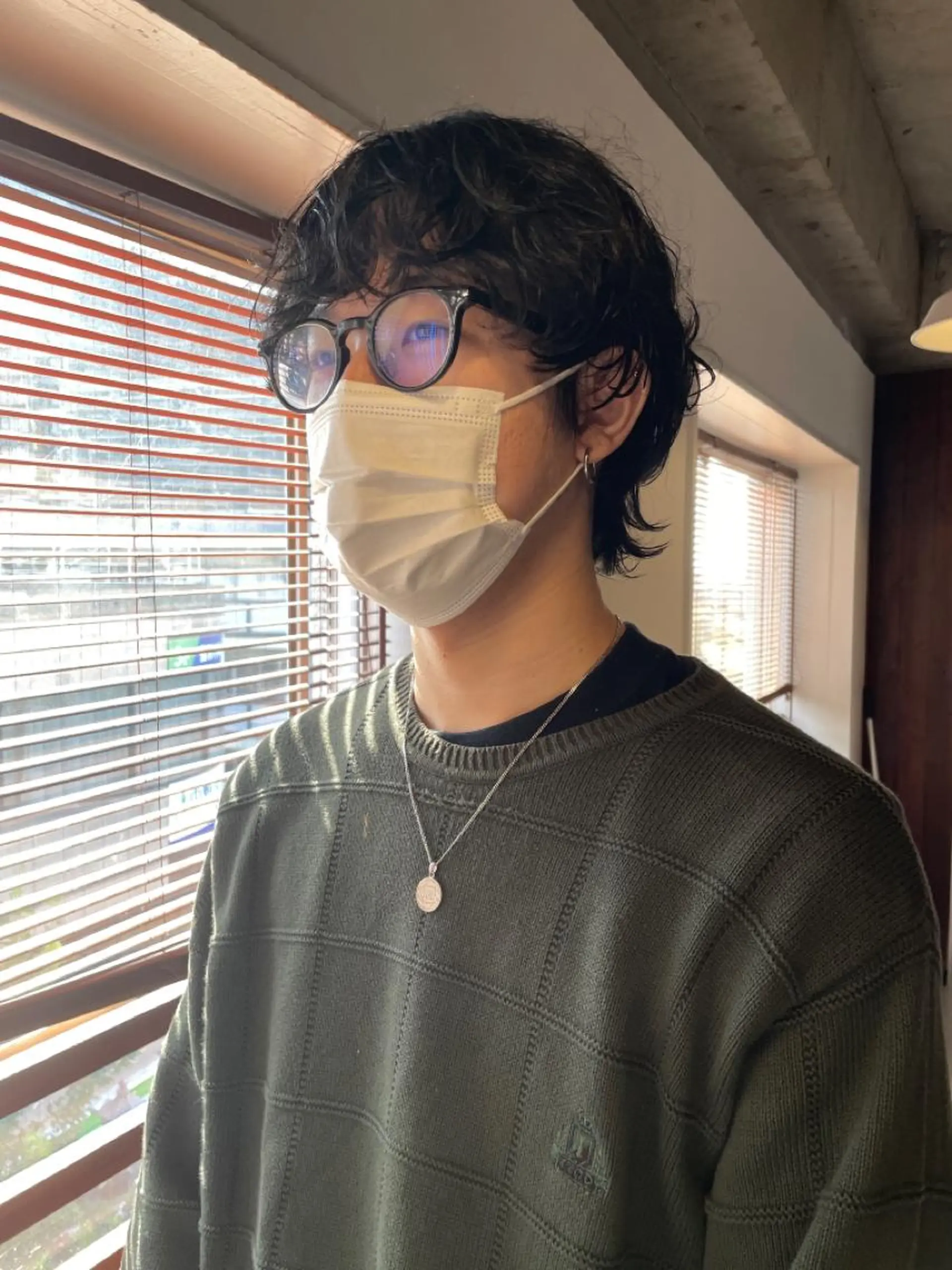 メンズ silo所属・silo MOKA 顔周りカット🦦のヘアスタイル