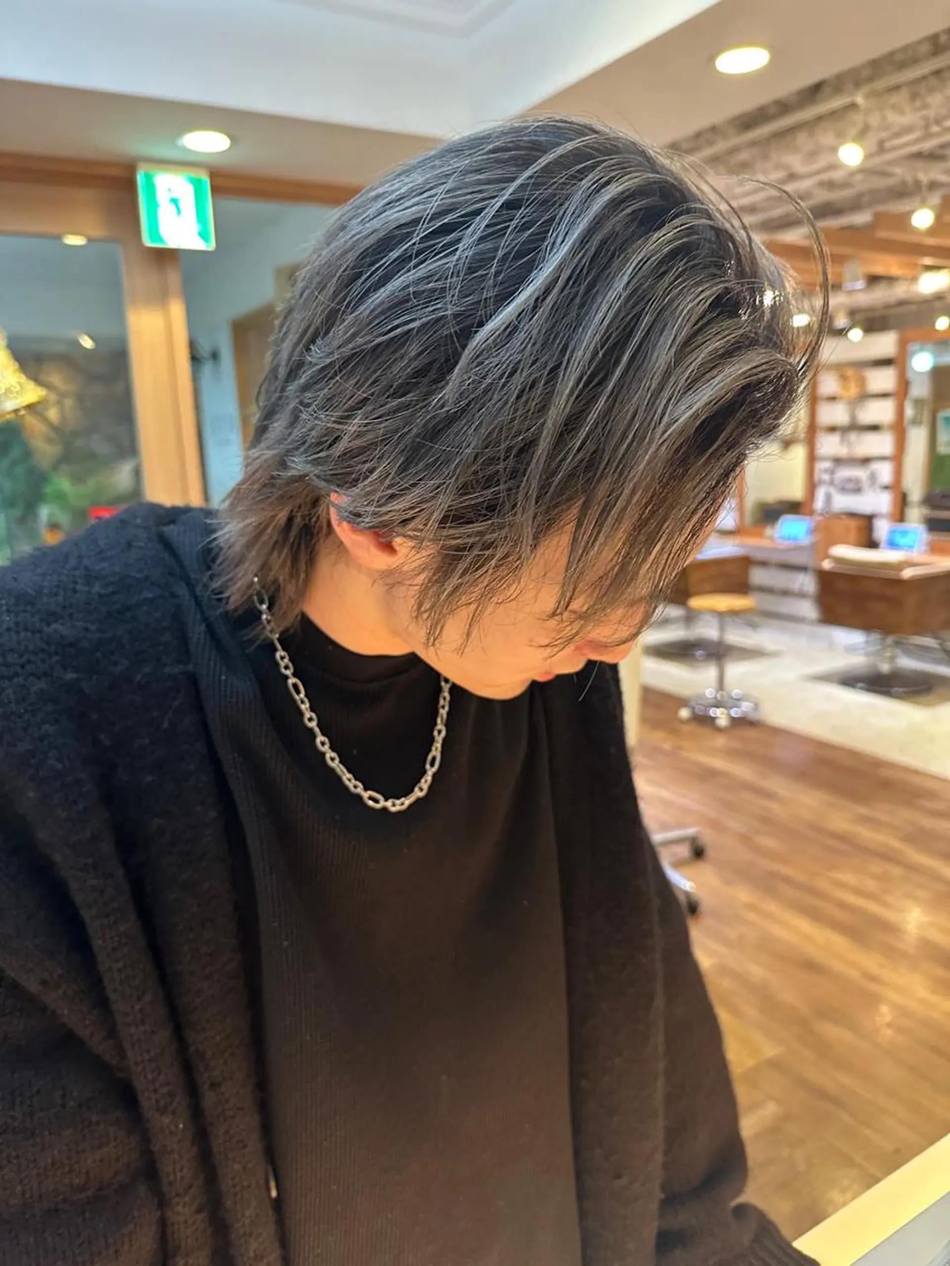 メンズ メンズバレイヤージュ eL HAIR SALON なんば店所属・ブリーチカラー特化 /焼田貴明のヘアスタイル