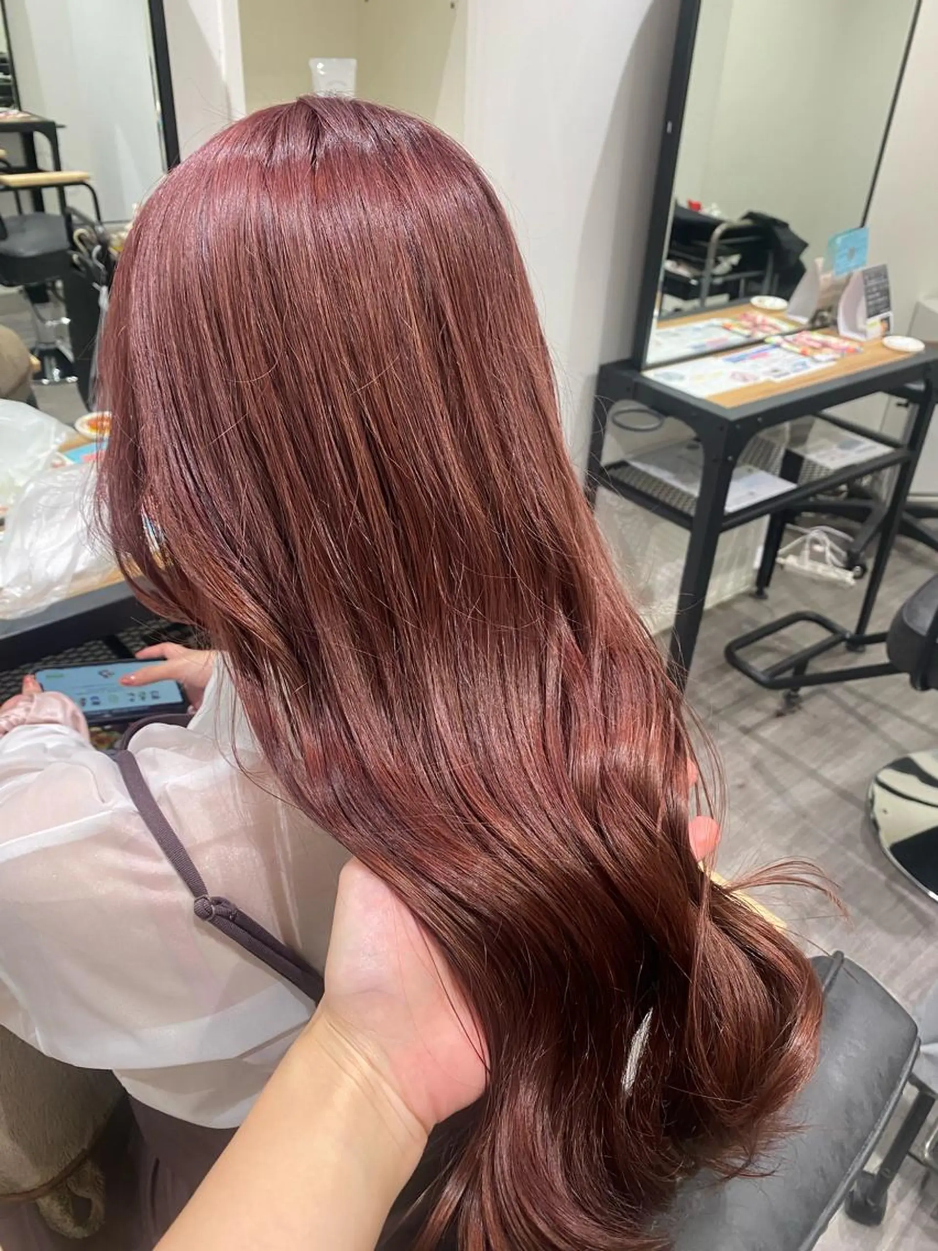 セミロング ヘアカラー cocotte🌿 amaneのマツエク・マツパデザイン