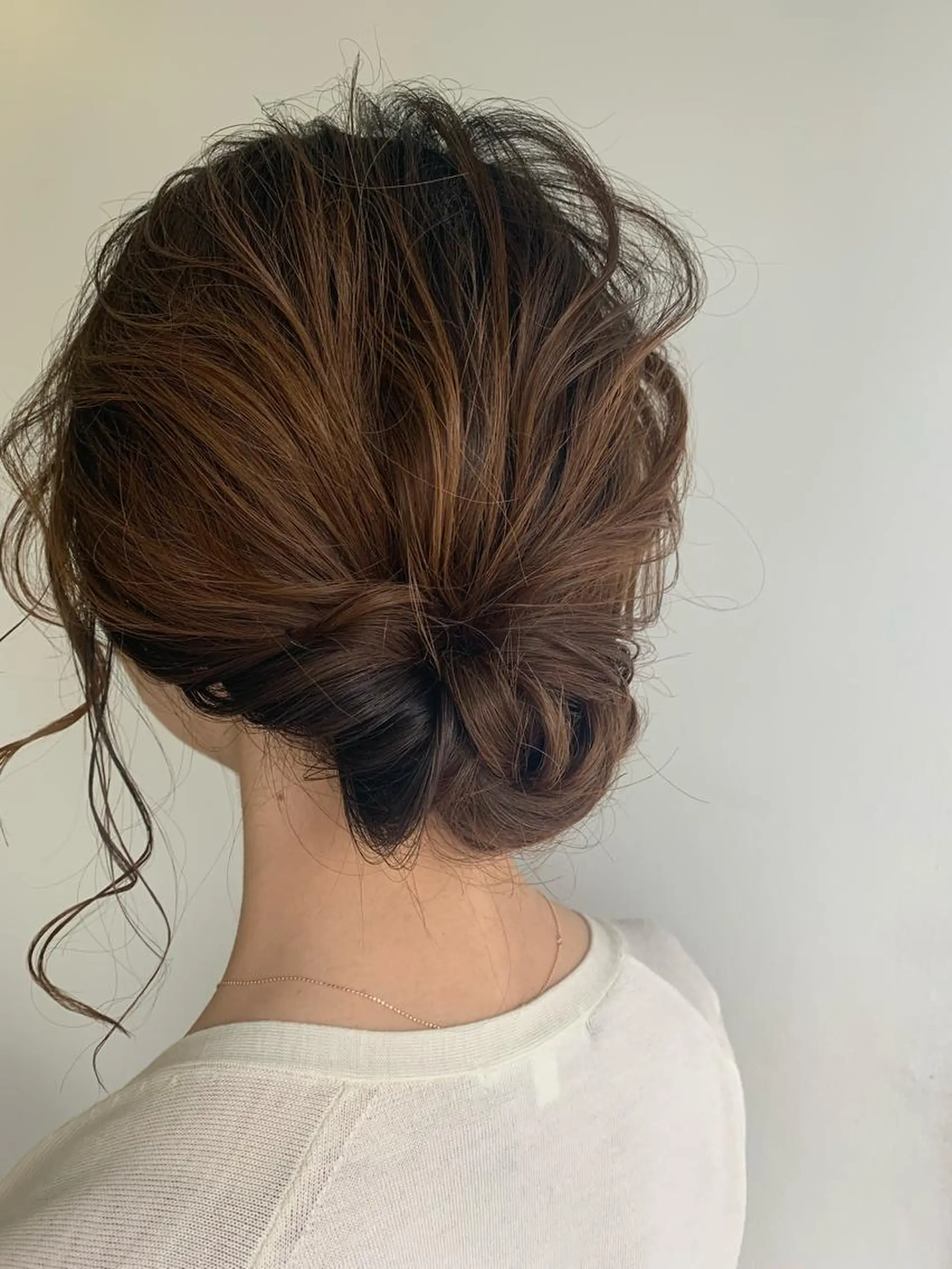 ヘアアレンジ nuu所属・💜ショート💜 ウルフ、ボブ二色亜美のヘアスタイル