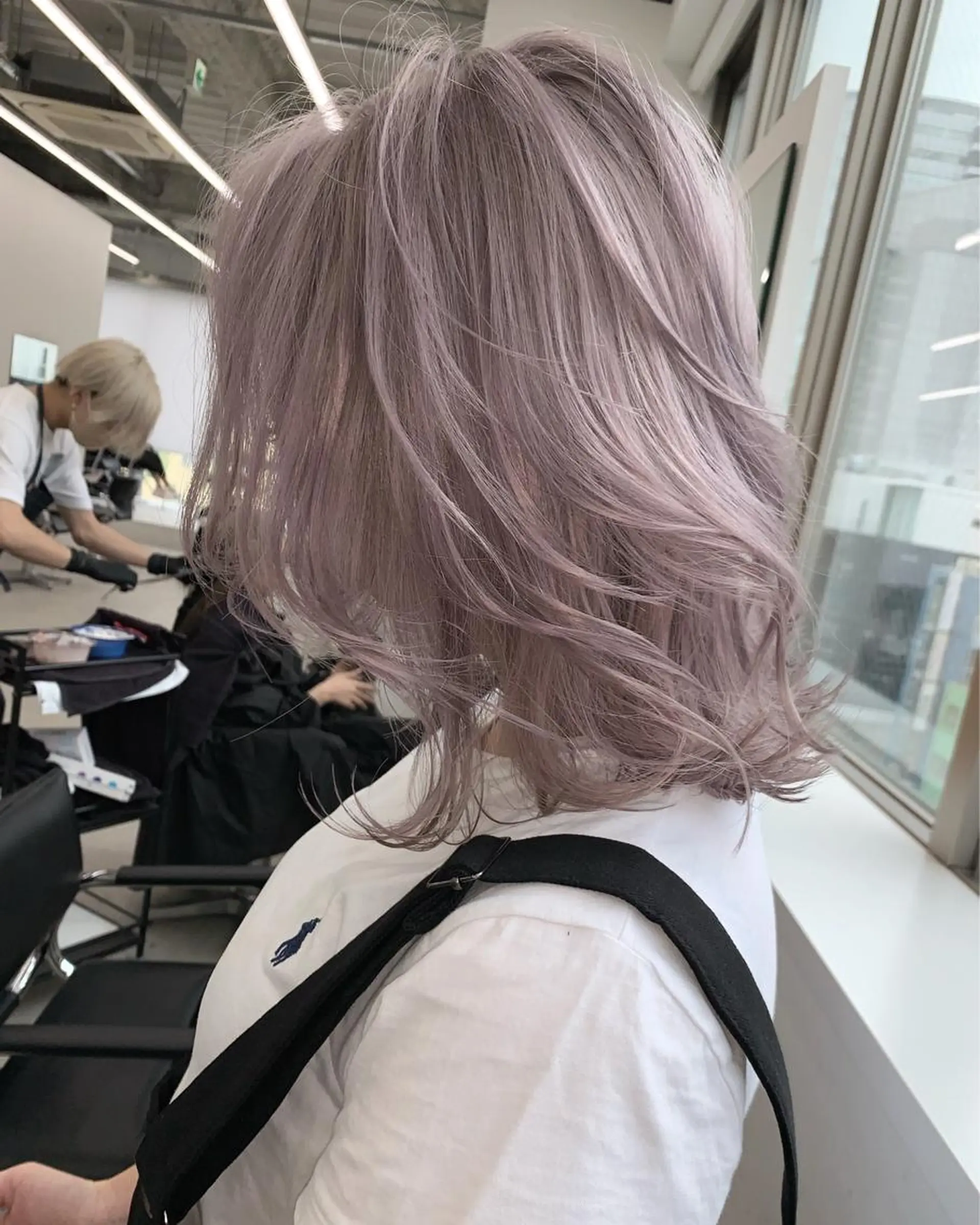 ミディアム LINOET名古屋所属・ダブルカラー🩶上村 純妃🩶名駅徒歩5分のヘアスタイル