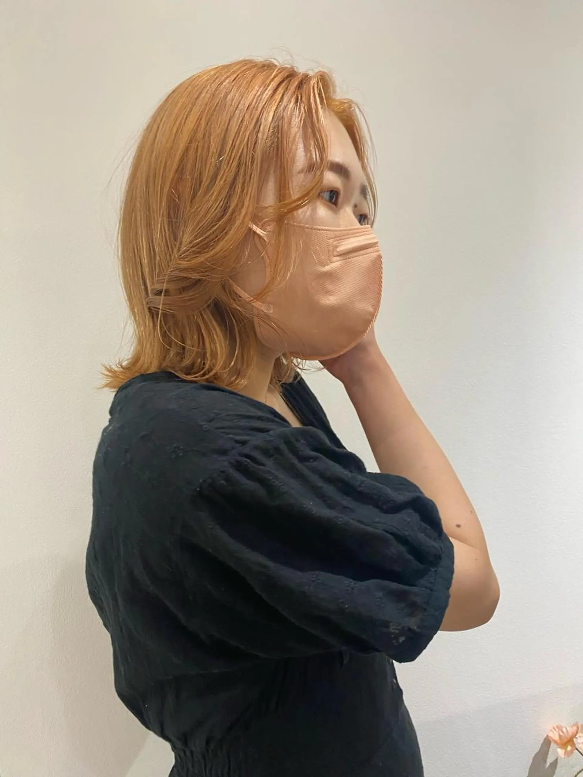 ミディアム カラー HAZEL所属・大山 茶子のヘアスタイル