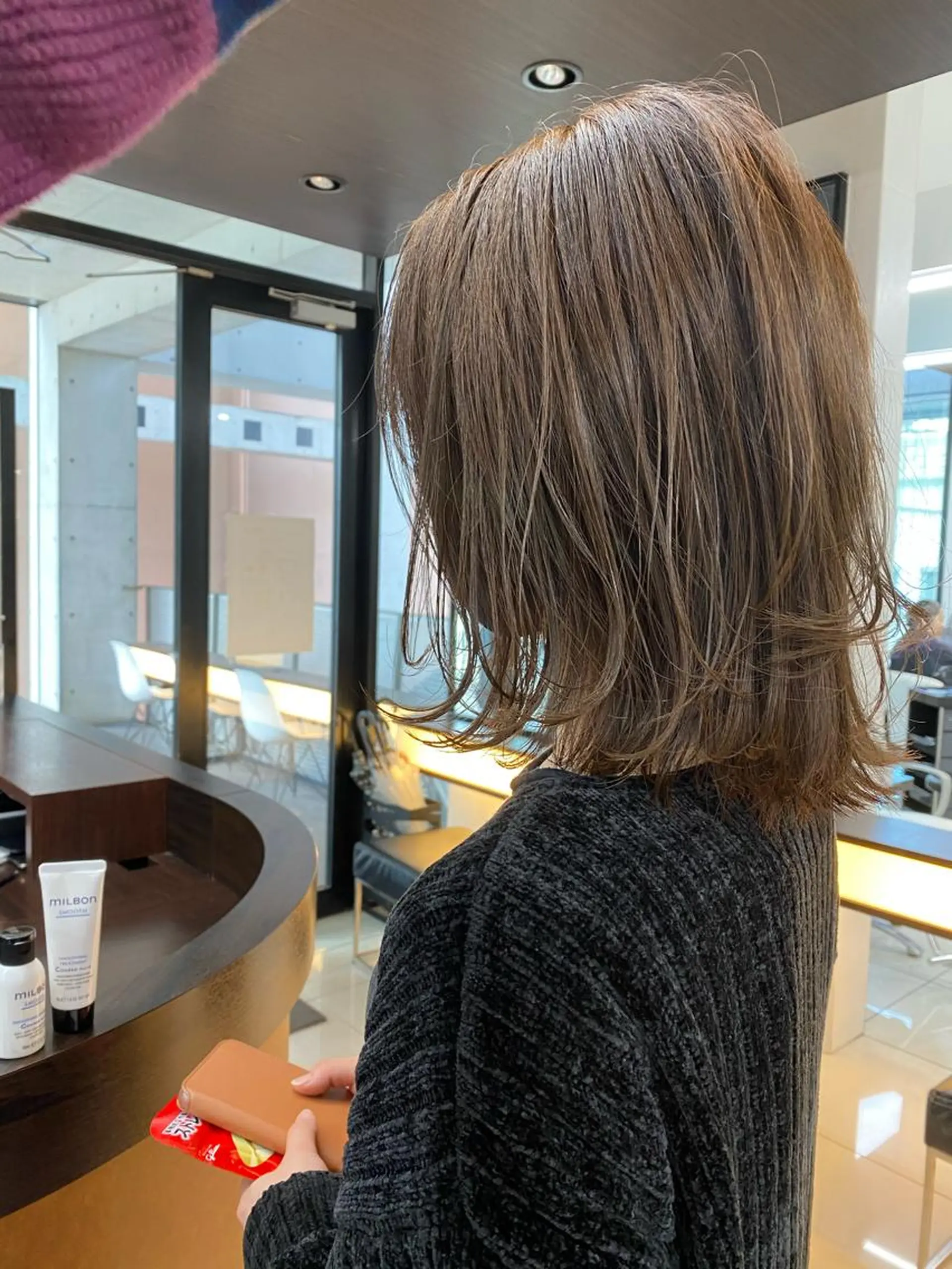 ミディアム カラー Living所属・ヨシモトリョウ 髪質改善/美髪のヘアスタイル