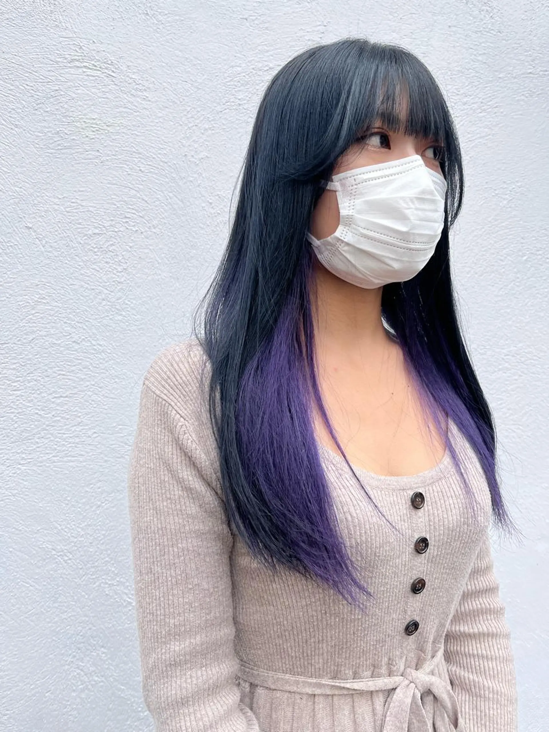 ロング カラー バイオレットカラー SALOWIN神戸三宮店所属・【美髪を叶える】中谷 彰宏（アキ)のヘアスタイル