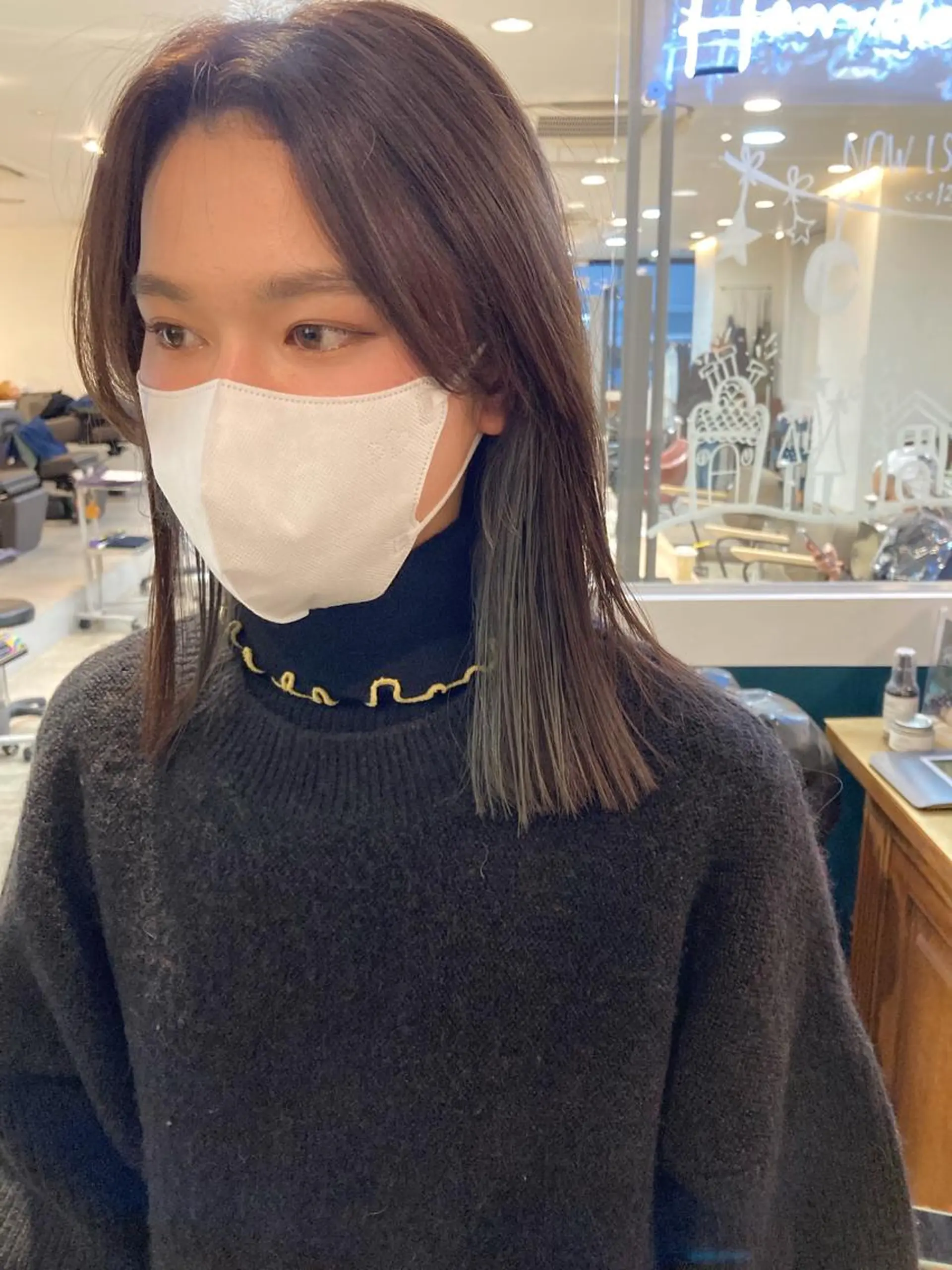 ミディアム ヘアカラー カラーリスト菅野 竜矢🌈のヘアスタイル