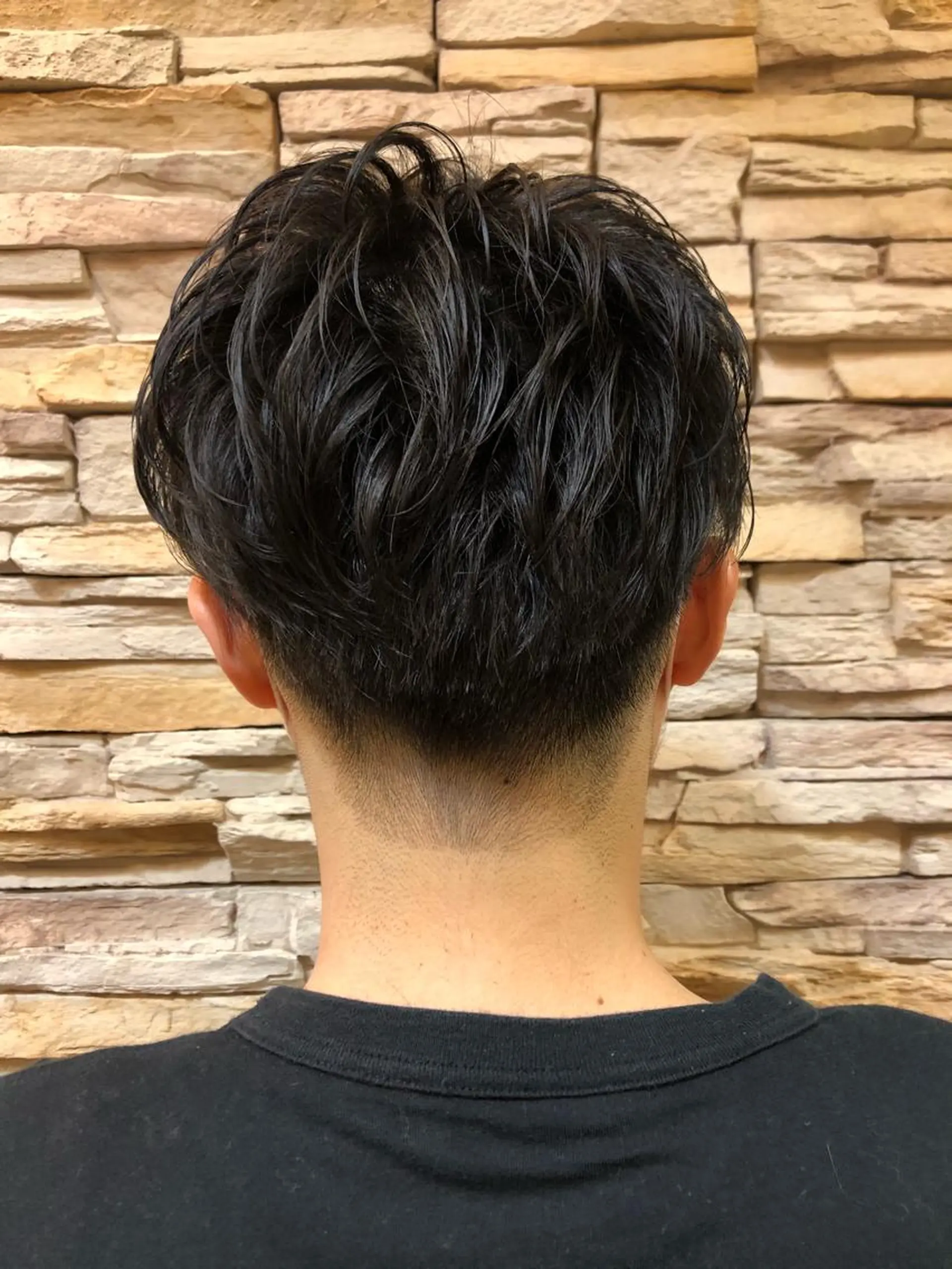 カラー パーマ メンズ 本多 美羽のヘアスタイル