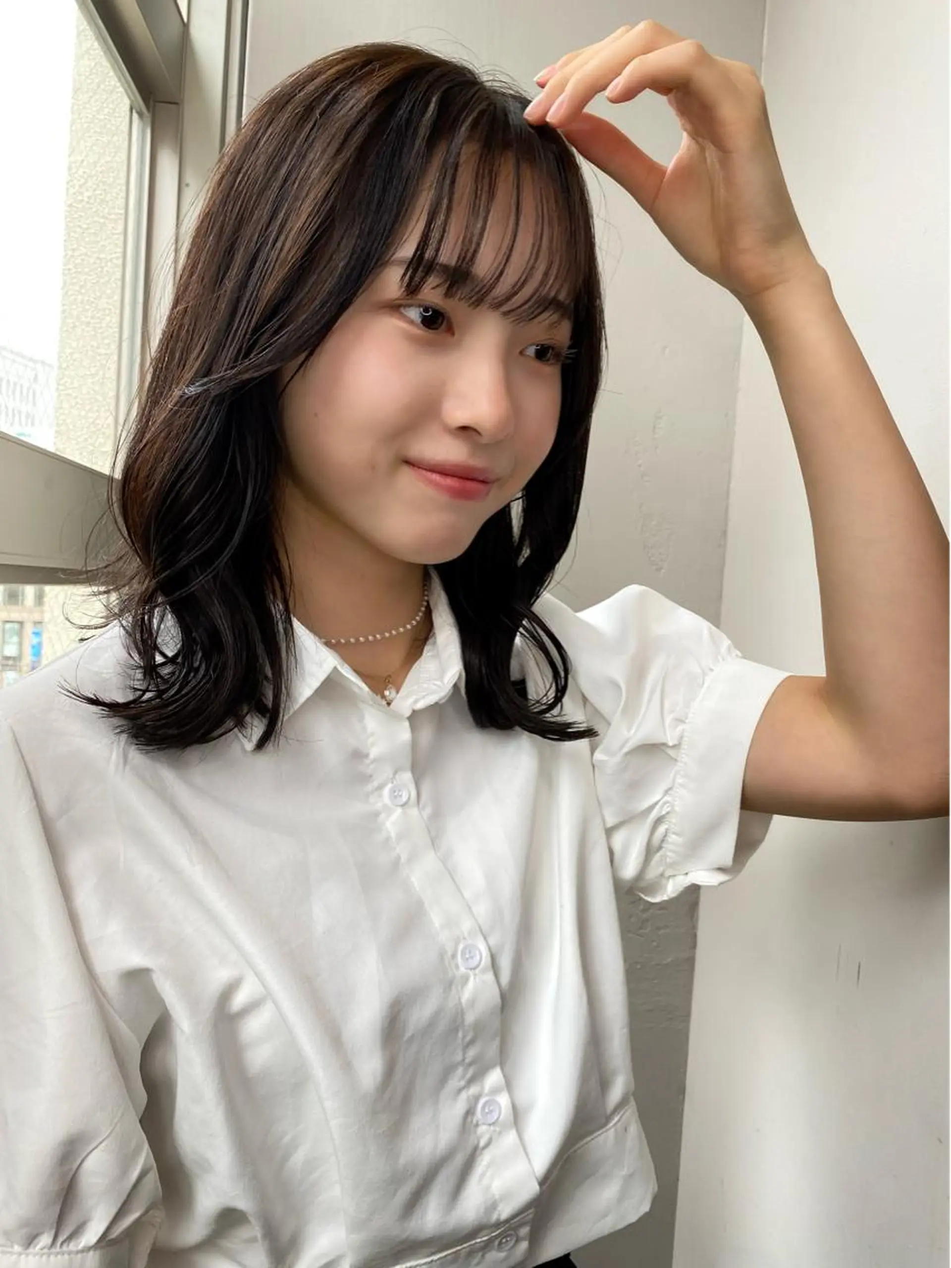ミディアム カラー ヘアカラー トリートメント アレンジ指名 no.1✨ｈａｋｏのヘアスタイル