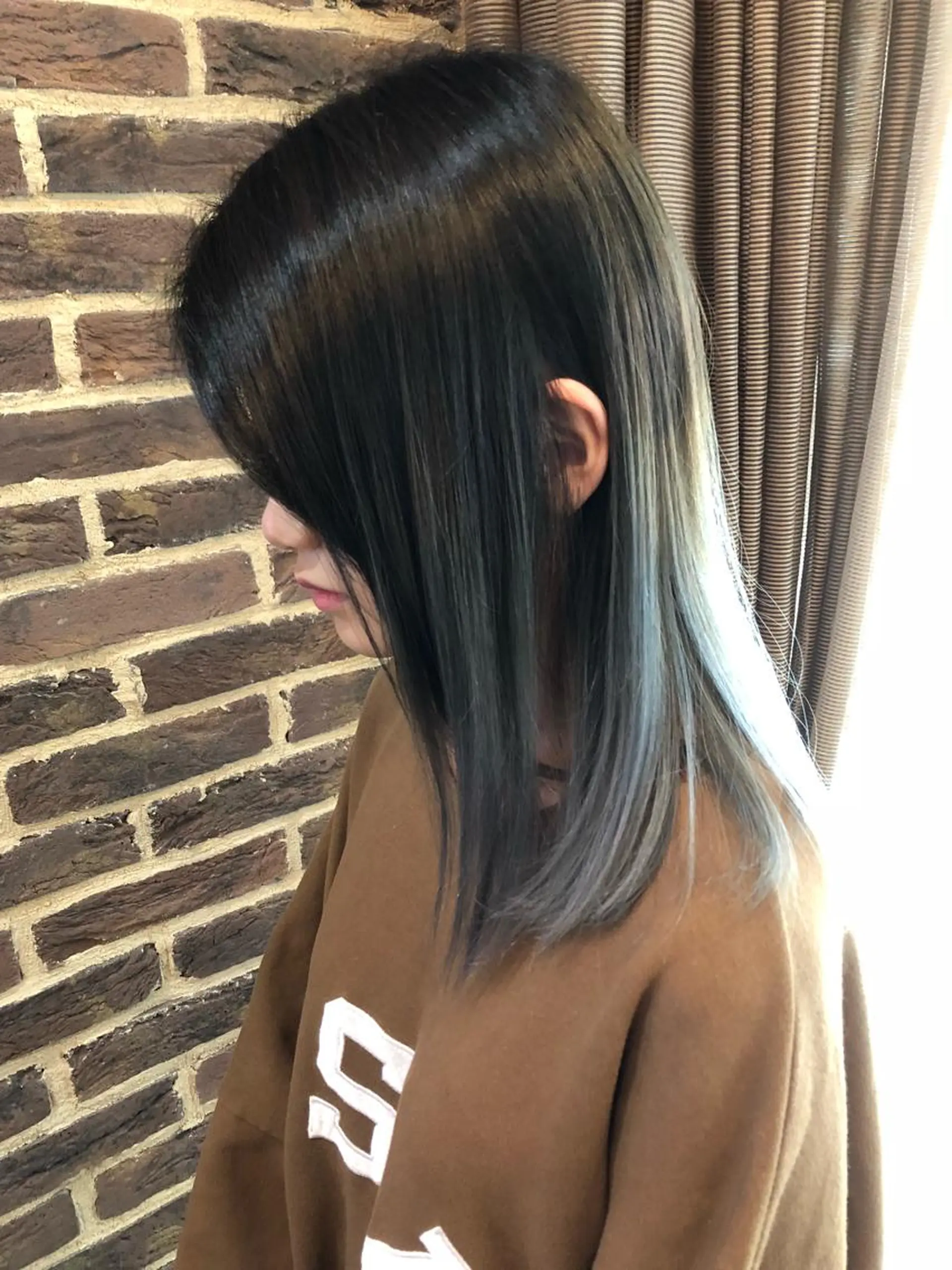 セミロング カラー 高橋 隆一のヘアスタイル