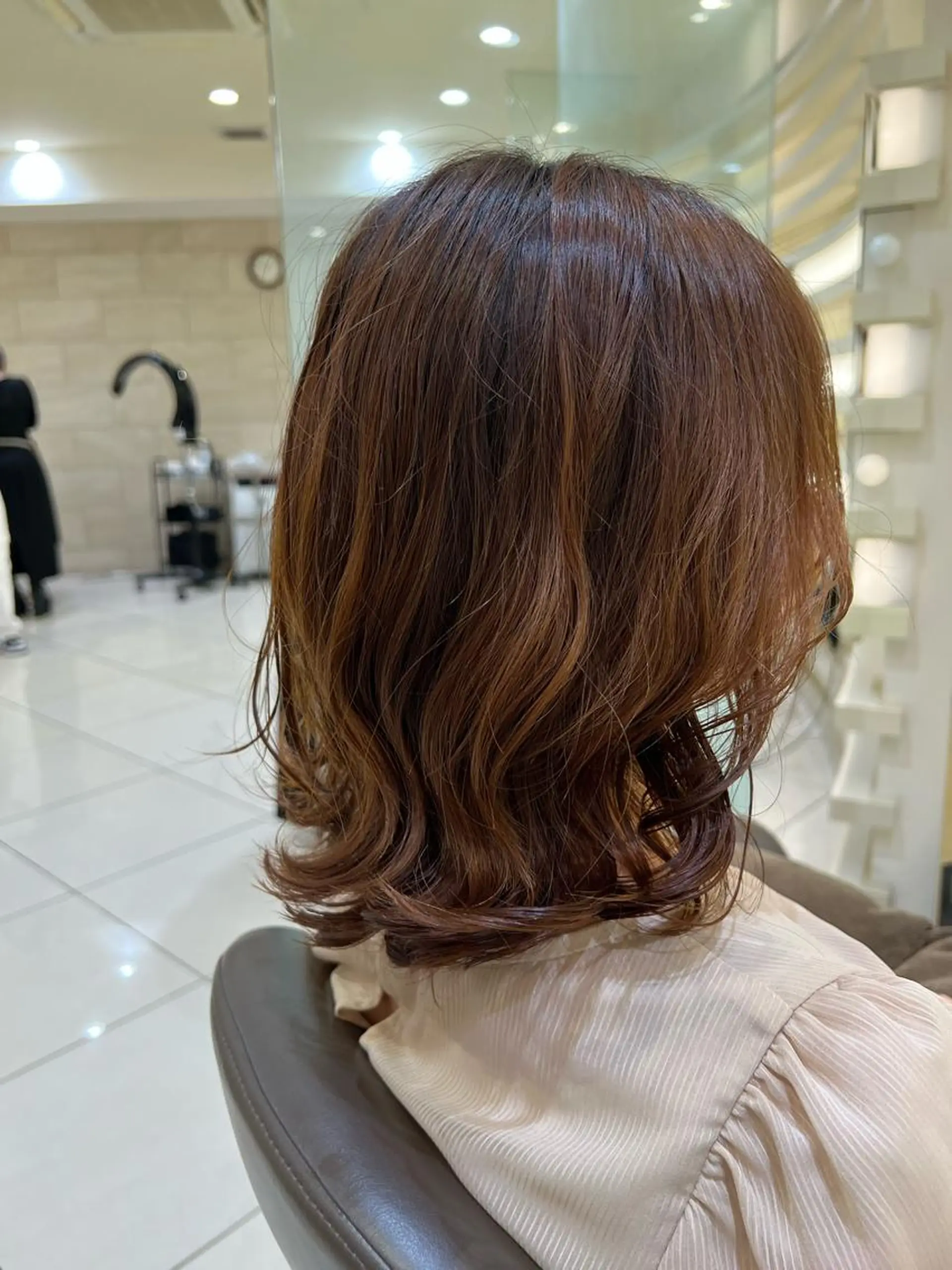 パーマ カット パーマ ぷつっとボブ/ 似合わせ🥀原ちひろのヘアスタイル