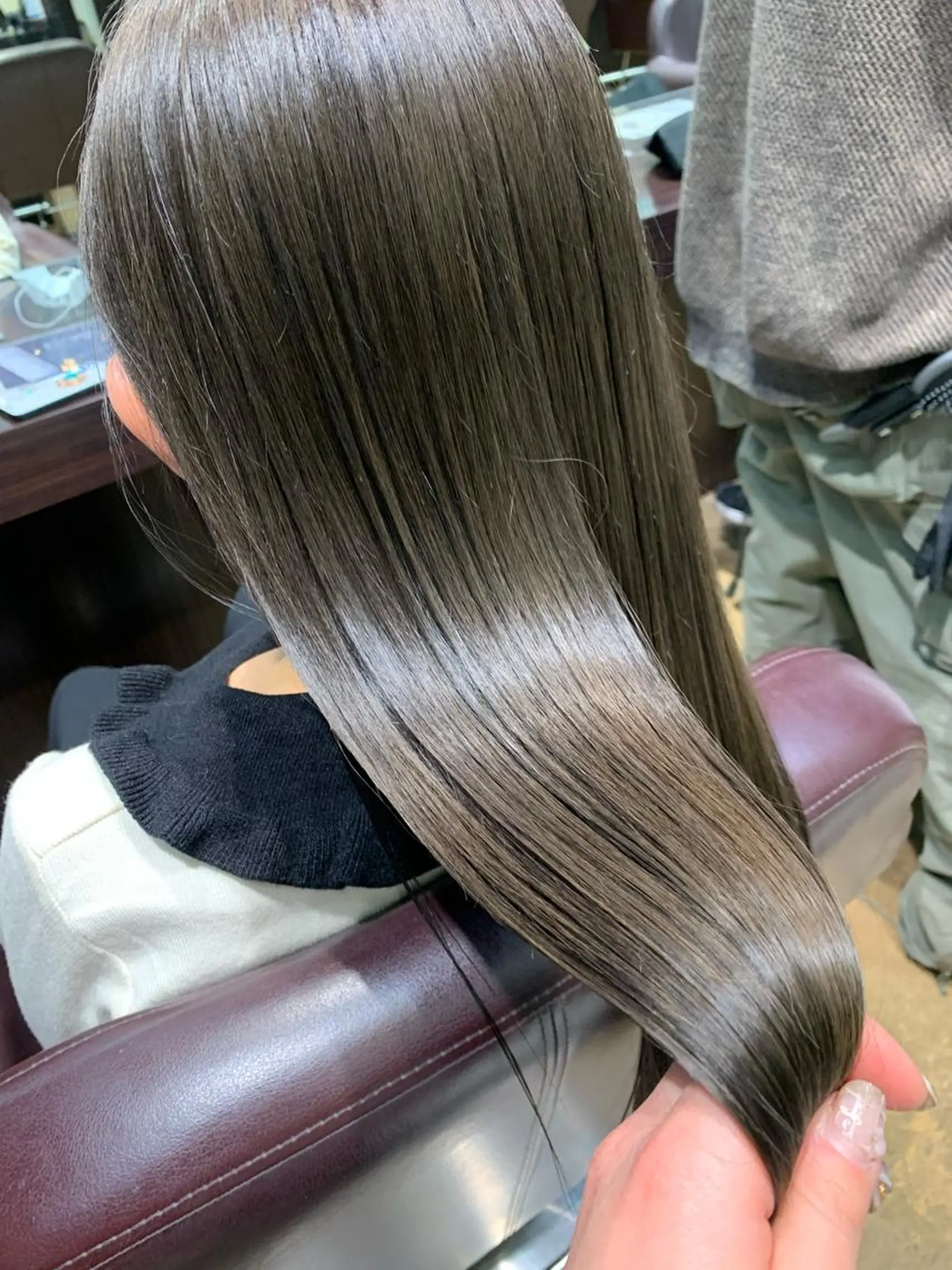 カラー グレージュ ラベンダーカラー ピンクカラー ヘアカラー 艶髪／クロスパーマ ♡Tsuzumiのその他イメージ