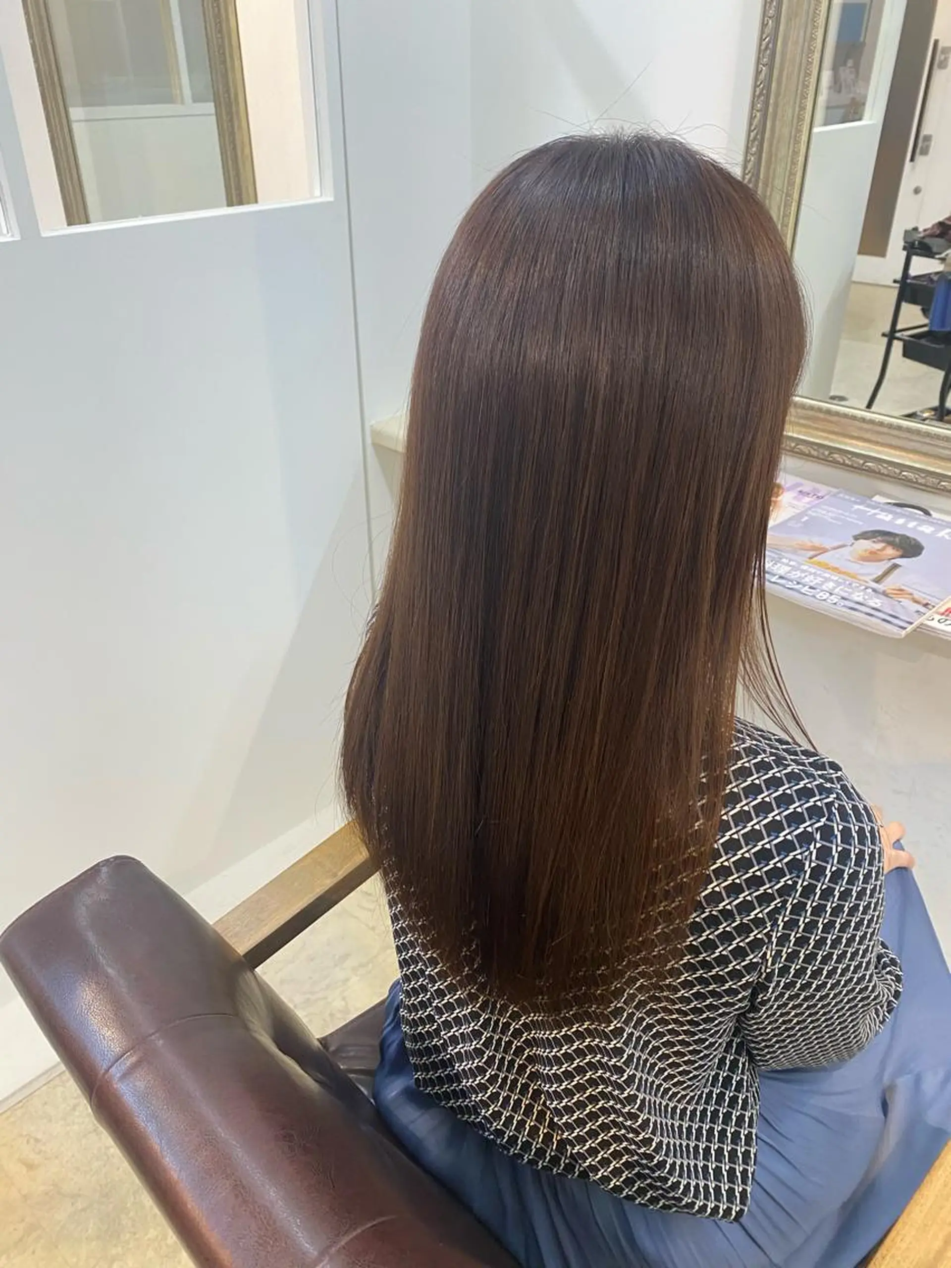 ロング パーマ トリートメント カット 縮毛矯正 トリートメント miel hair 新宿店 【ミエル ヘアー】所属・新宿西口から徒歩5分 石橋卓典のヘアスタイル