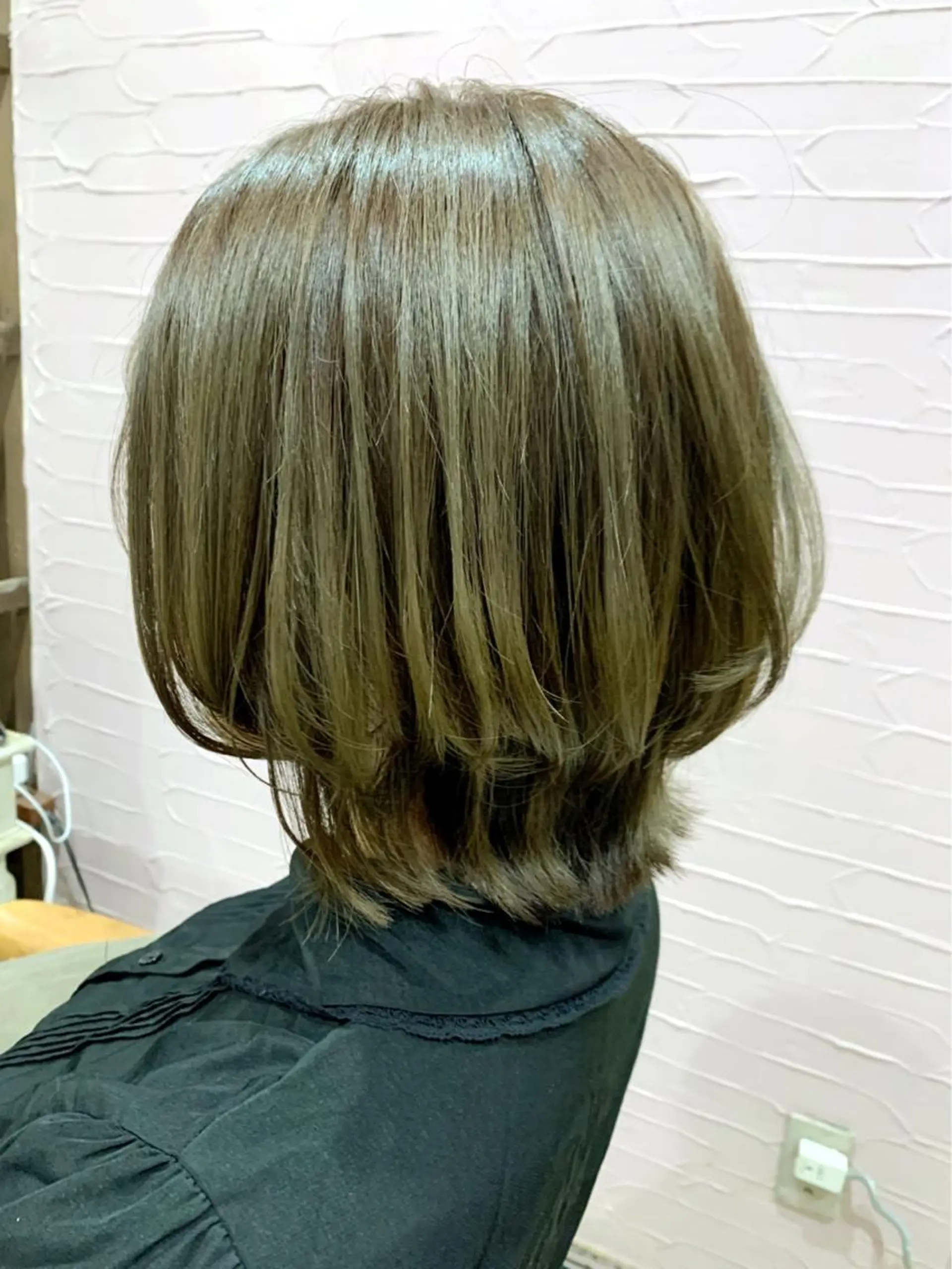 ミディアム ボブ 外ハネヘア ショート/ボブ特化 相良 真子のヘアスタイル