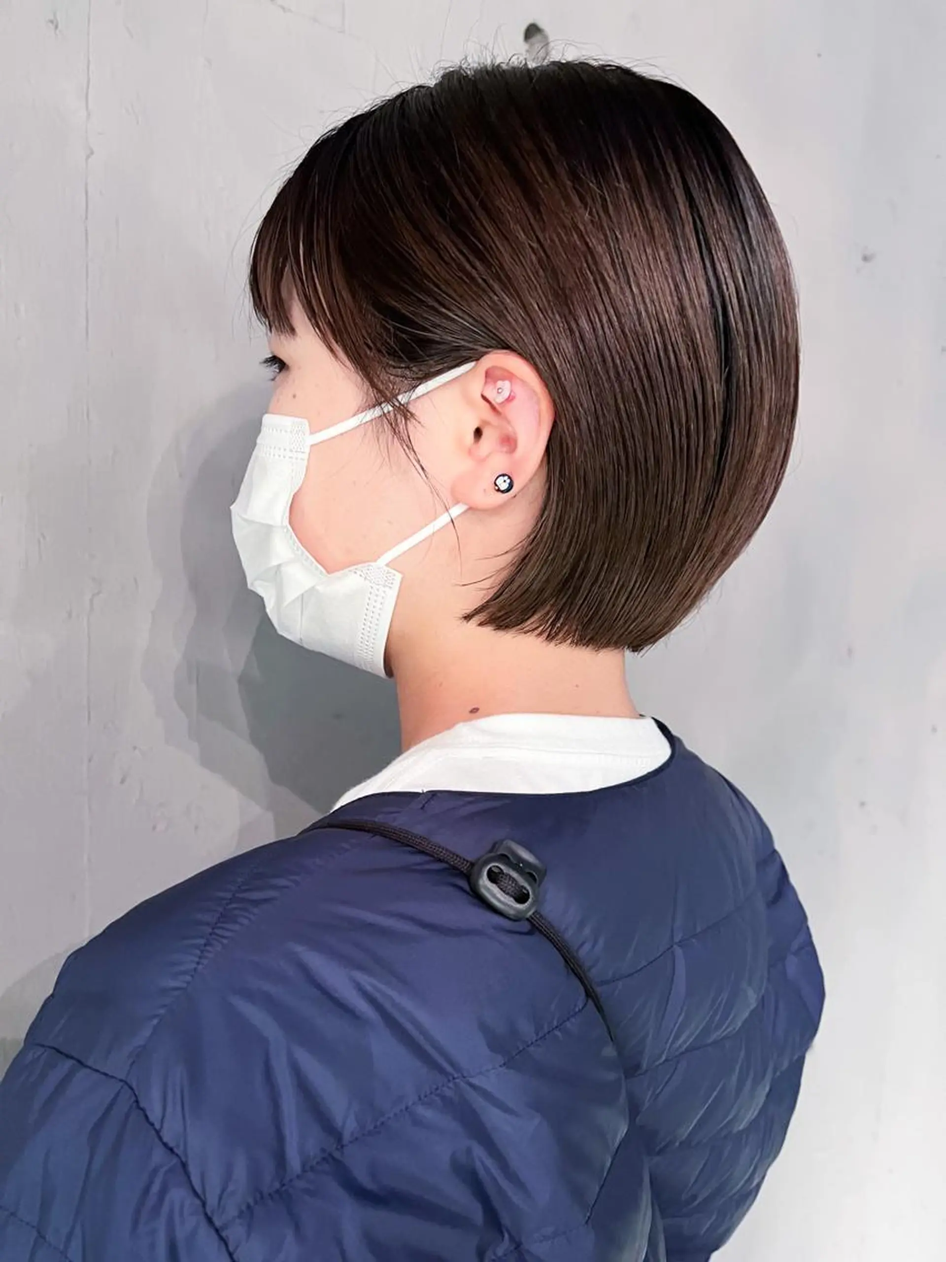 ショート ショートボブ ボブ ショートヘア 原宿パーマ kazuのヘアスタイル