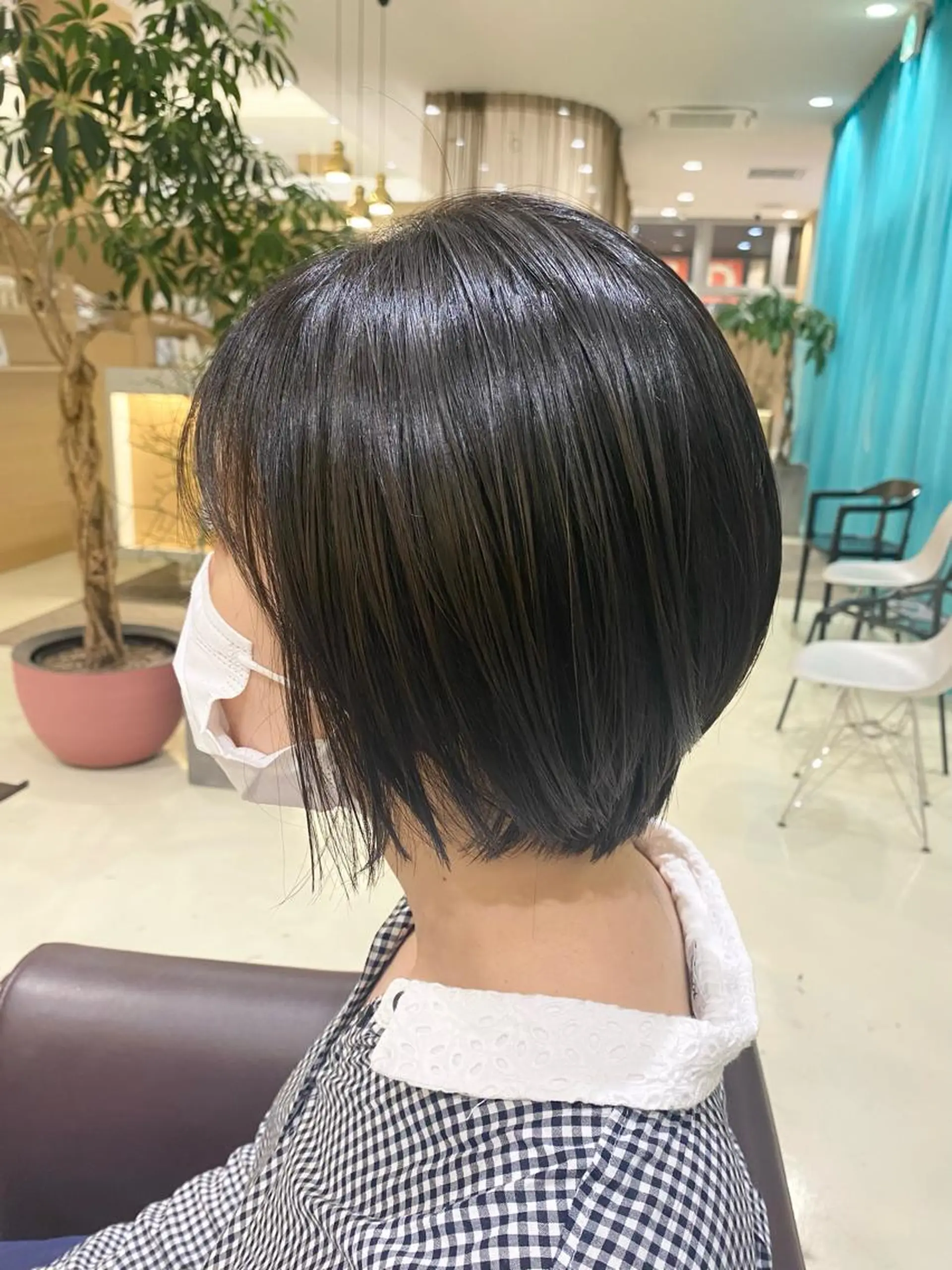 ショート カラー ショートボブ ボブ ショートヘア カット ヘアカラー みやび🫧髪質改善 🫧透明感カラー🫧のヘアスタイル