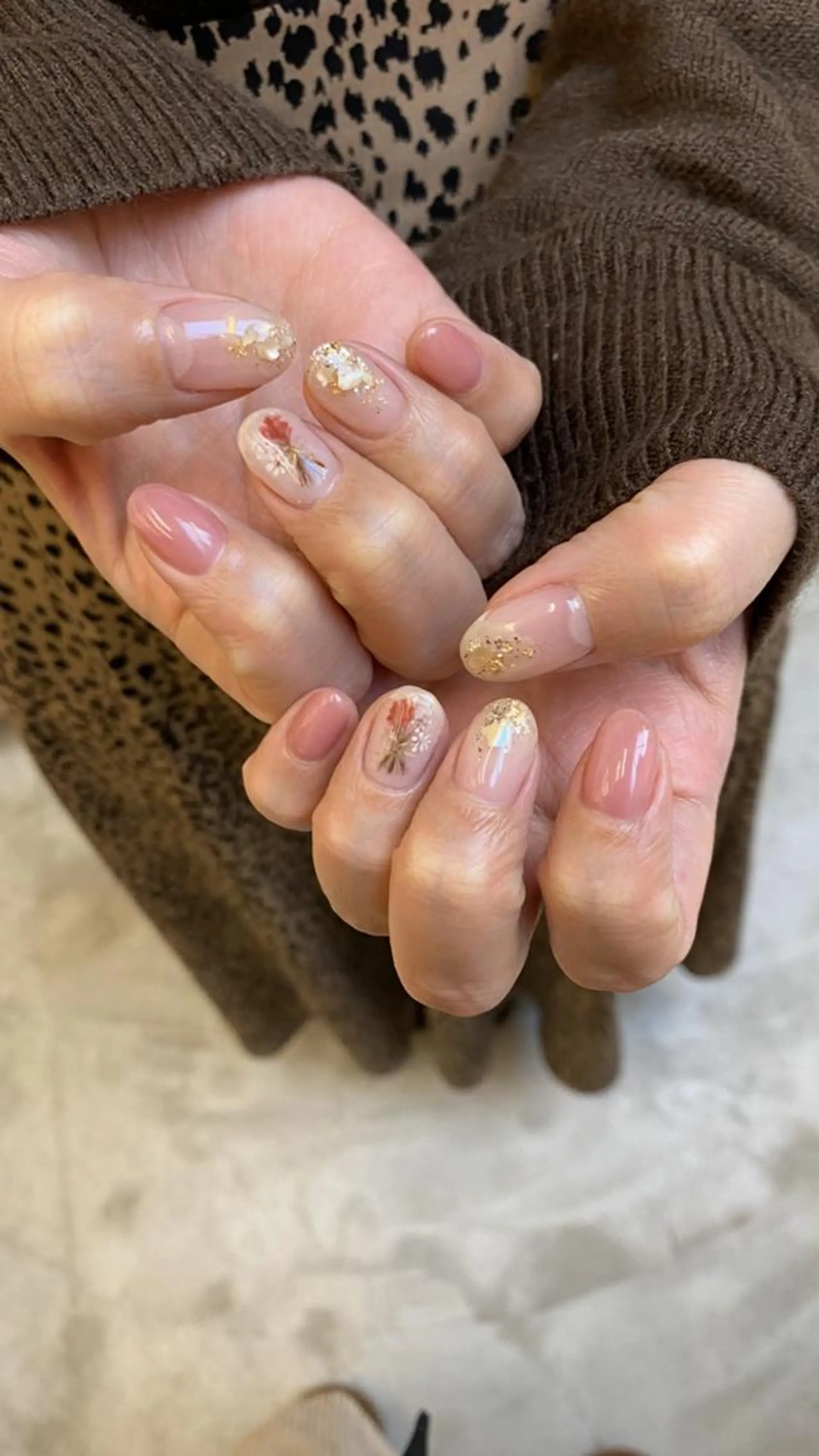 ネイル フラワーネイル ジェルネイル ガーリー パラジェル Ca rinaのネイルデザイン