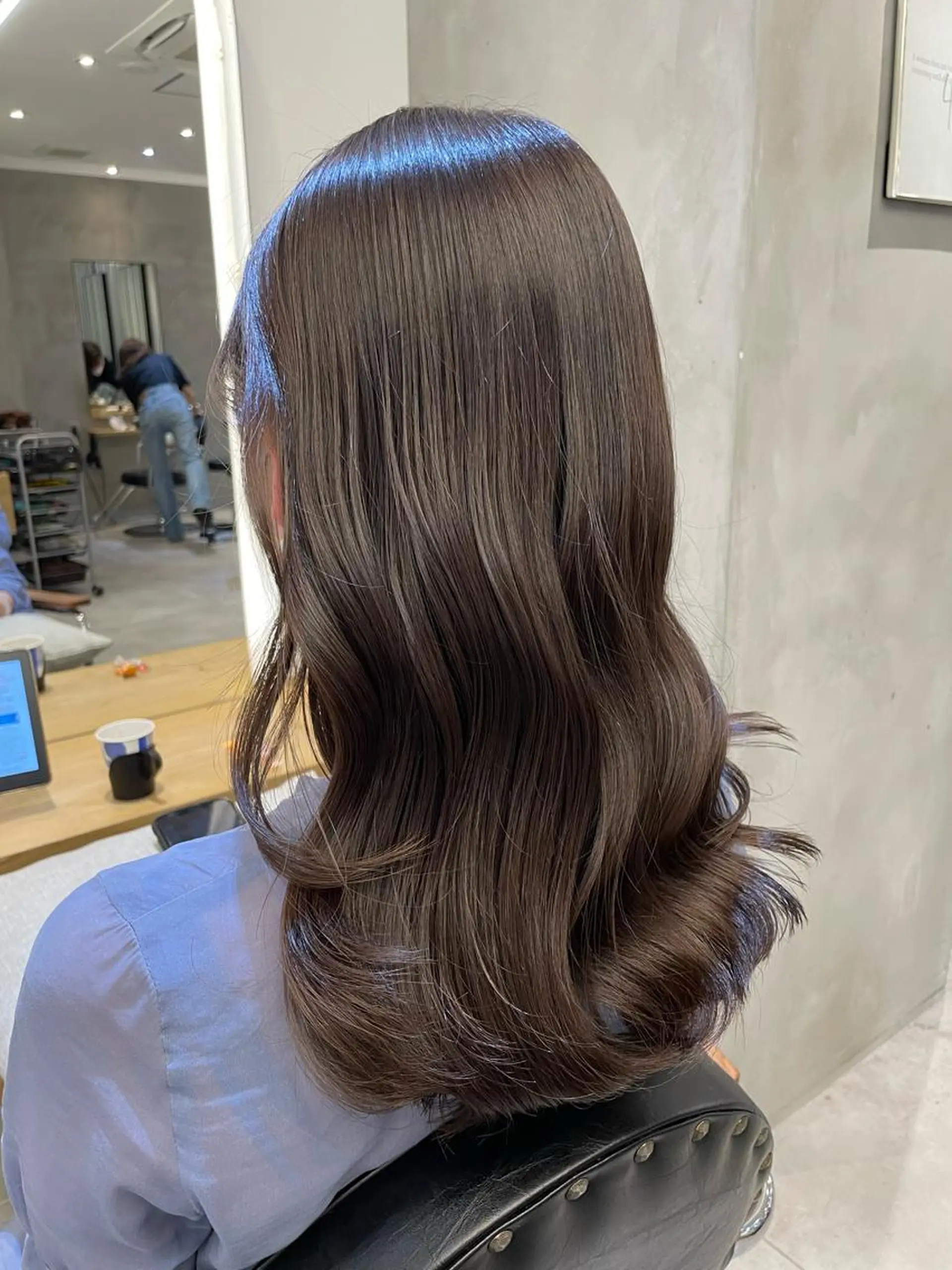 セミロング 💍美髪矯正💍 山田　涼也のヘアスタイル