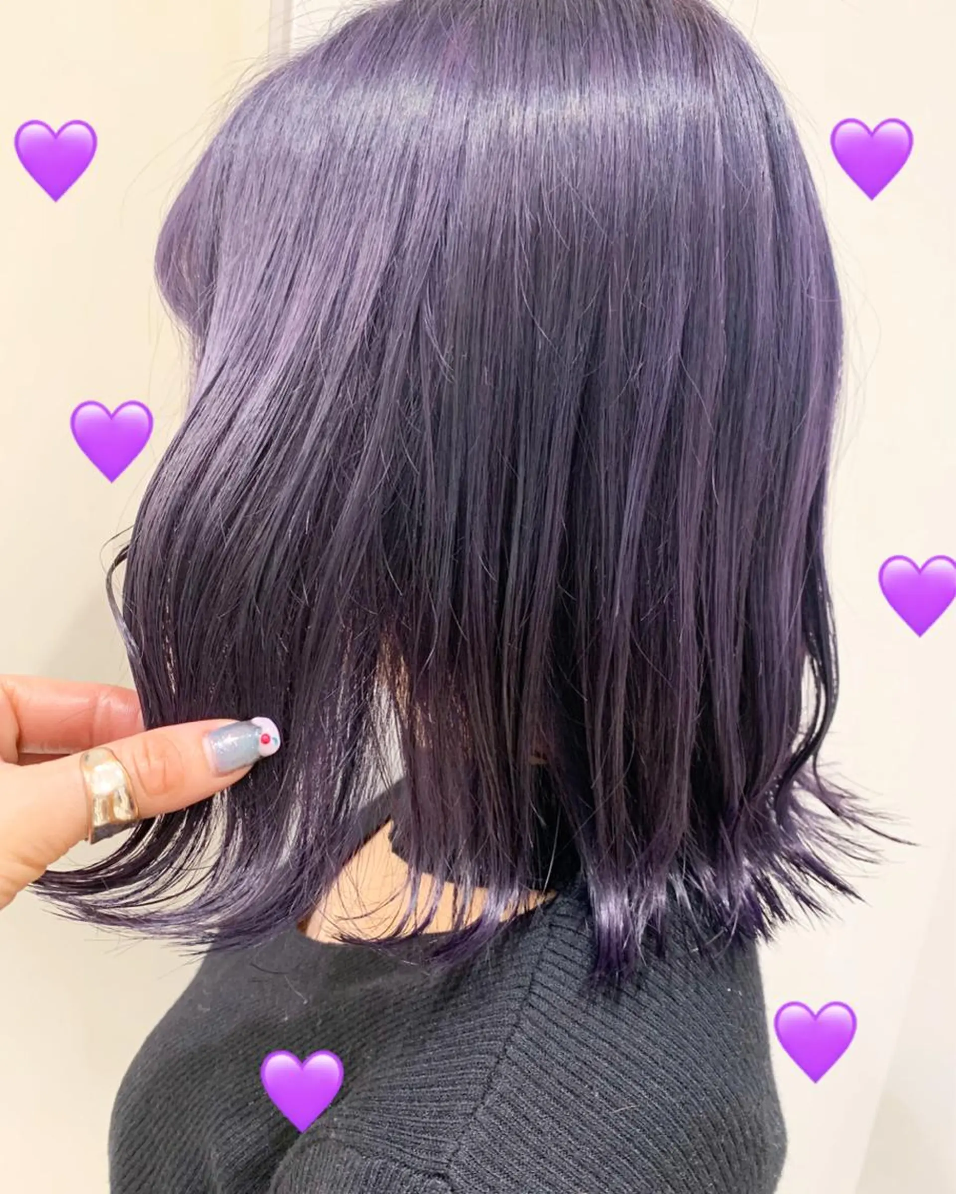 ショート カラー ラベンダーカラー EMANON新宿東口所属・新宿駅近♡ ♡個室♡三都季🌜のヘアスタイル