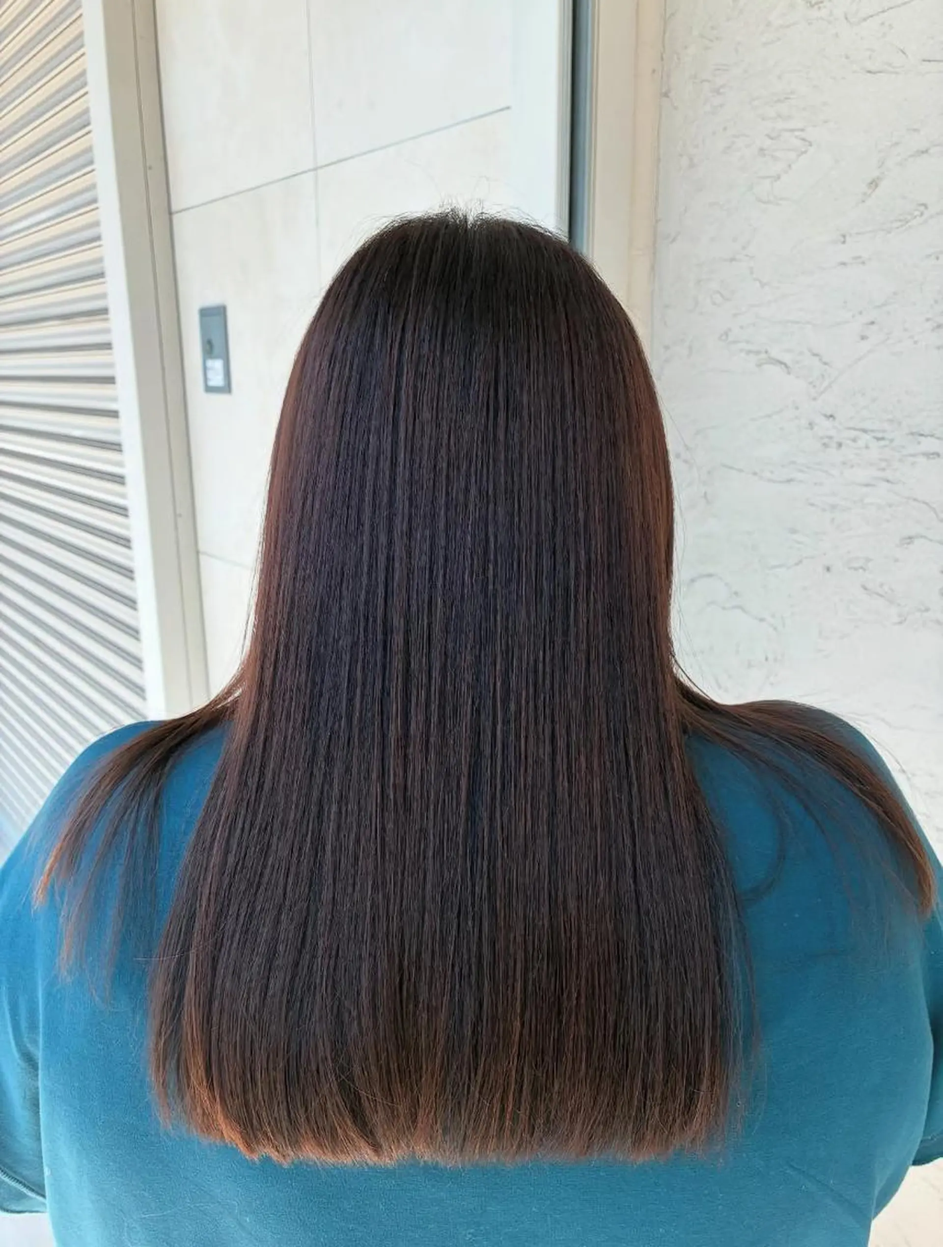 ロング ヘアカラー トリートメント 奥村 大地のヘアスタイル