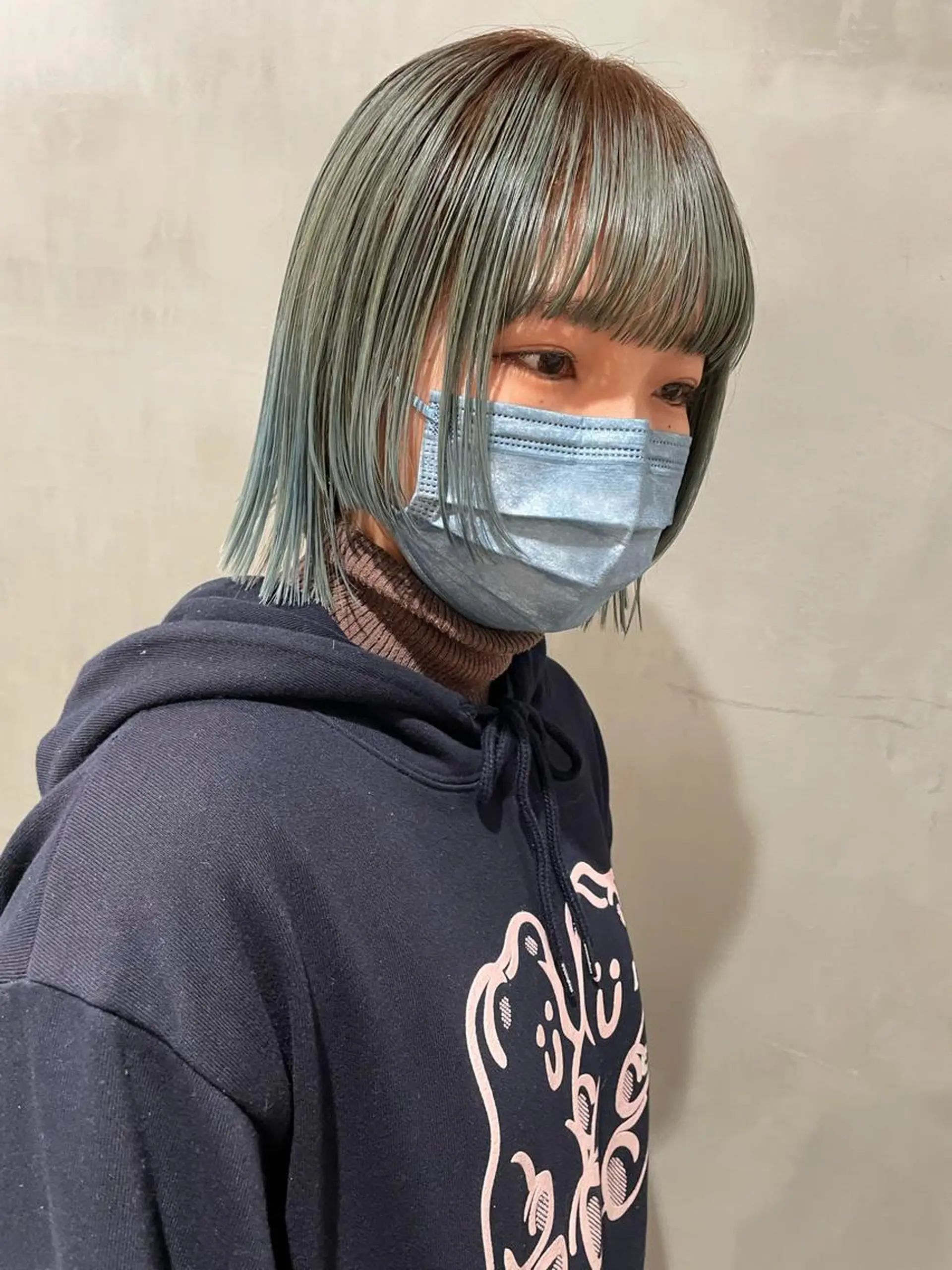 ショート カラー カット ヘアカラー 優 作のヘアスタイル