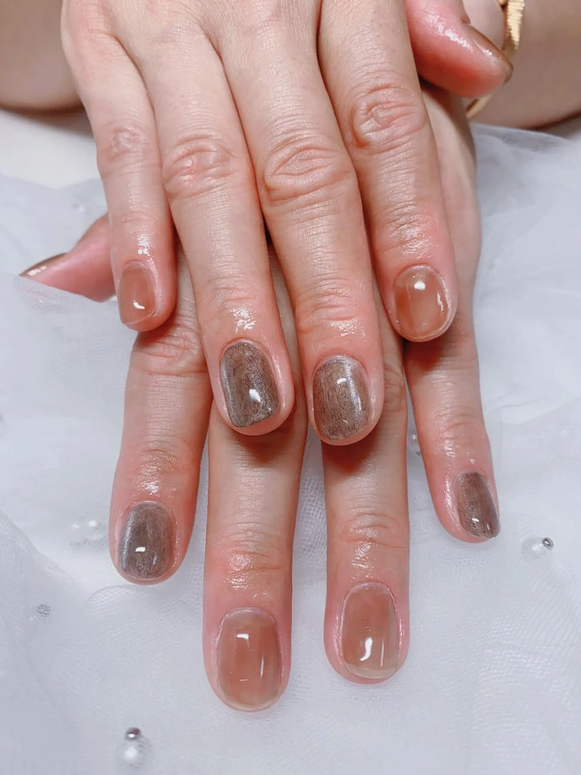 ネイル マグネットネイル ハンドネイル Jasmine nailsalon所属・ジャスミン ネイルサロンのネイルデザイン