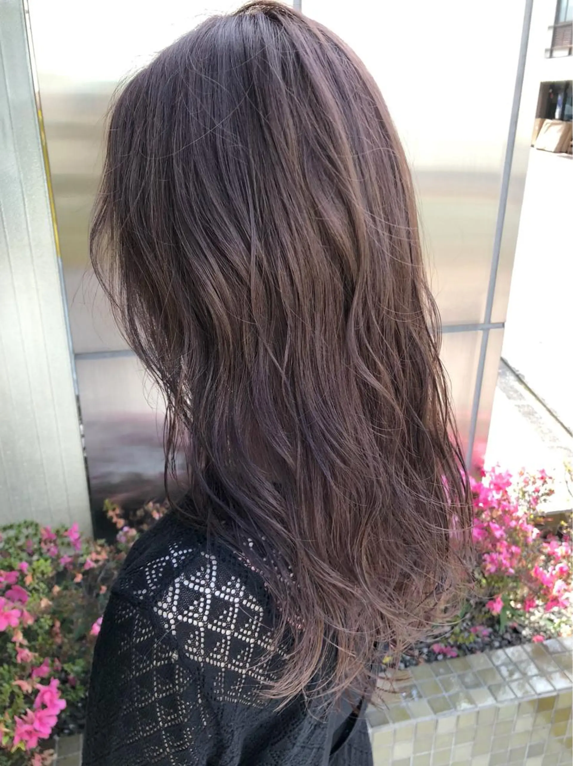 カラー グレージュ ラベンダーカラー ラベンダーグレージュ ラベンダーグレー macaron仙台店所属・千葉 大聖のヘアスタイル