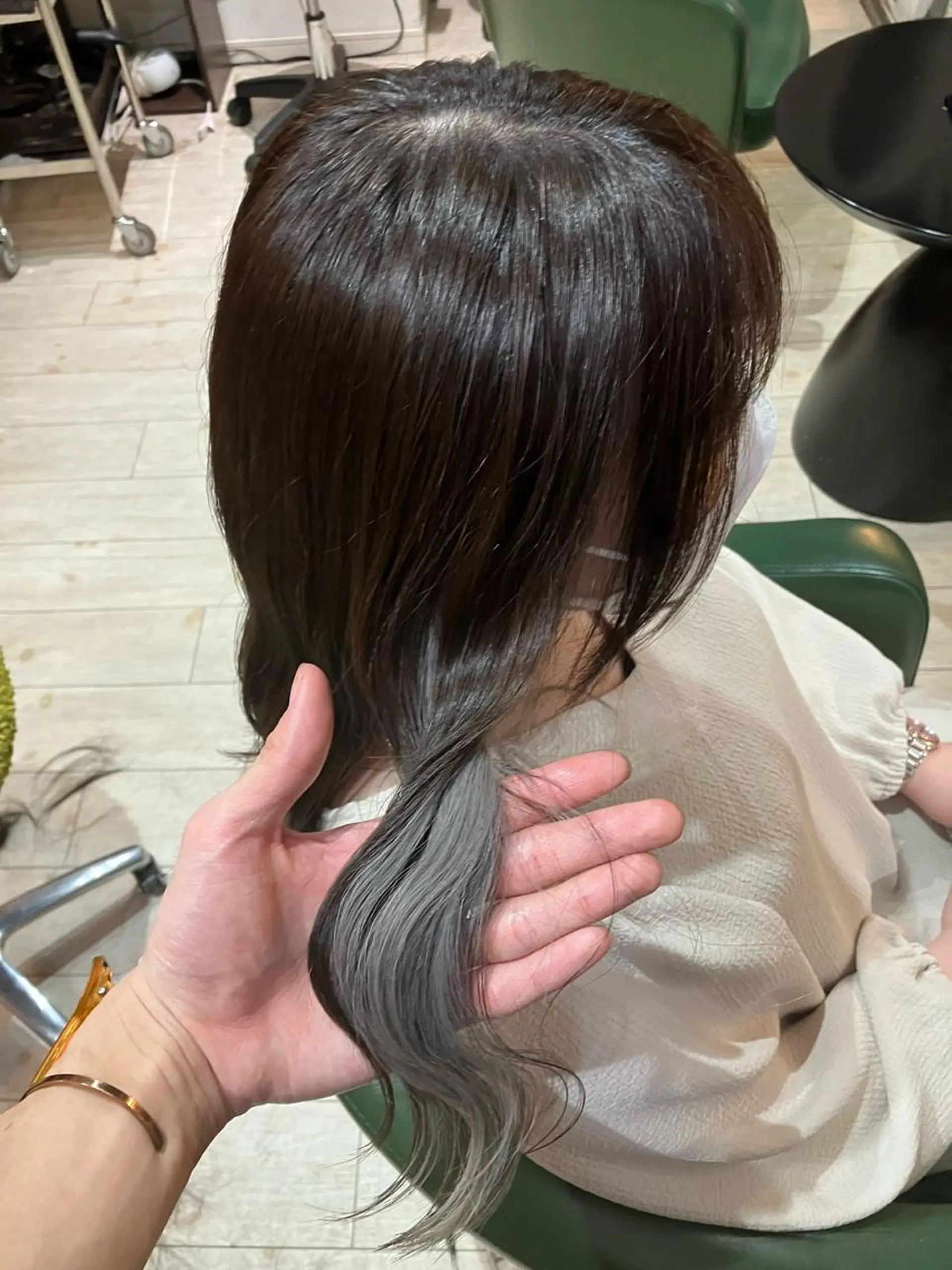ミディアム カラー カット ヘアカラー トリートメント 🍀髪質改善、カラー TAICHI🍀のヘアスタイル