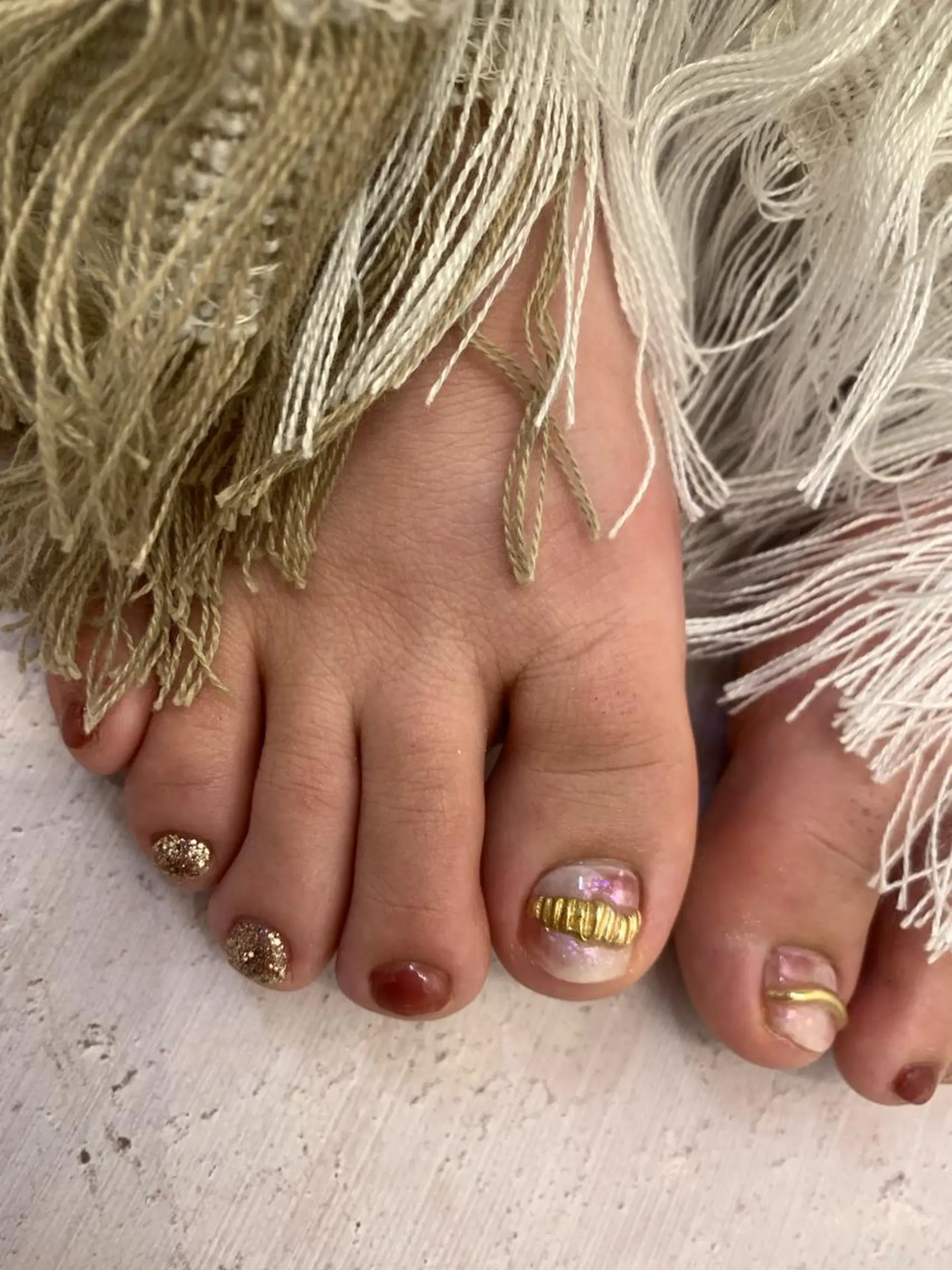 ネイル フットネイル komorebi. 小峯 真実のネイルデザイン