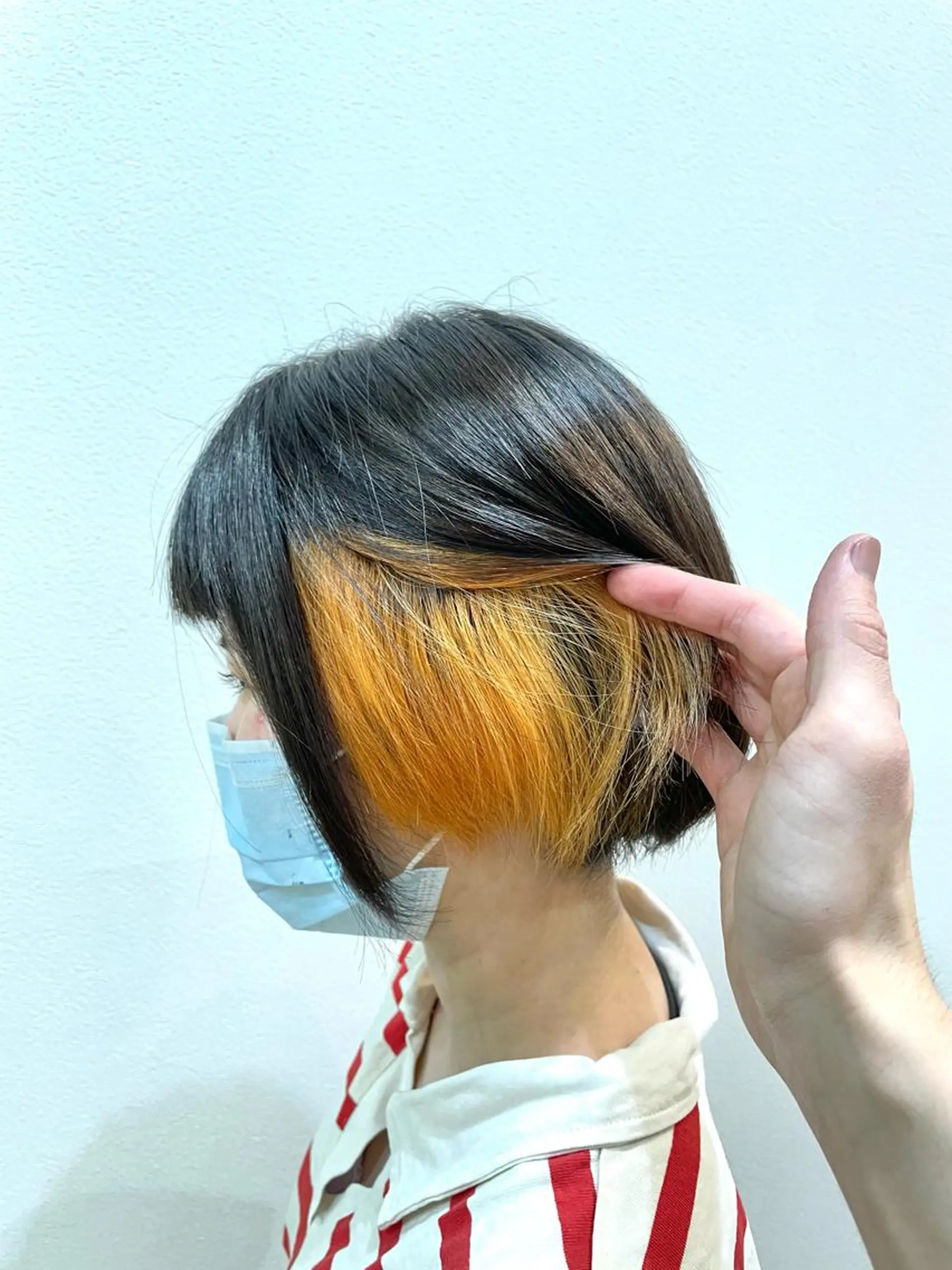 カラー 木村 魁成のヘアスタイル