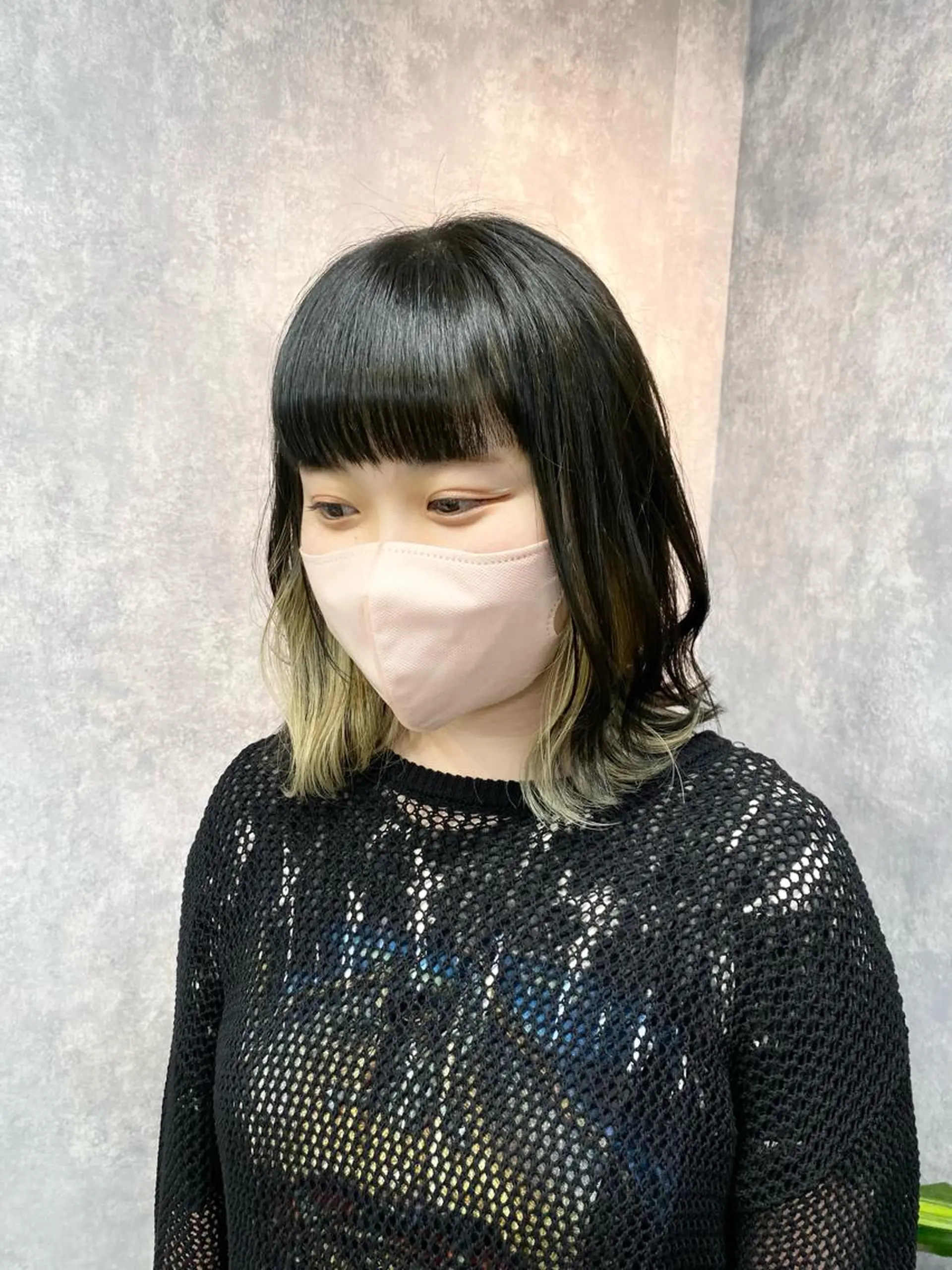 ミディアム .ico所属・【.ico】心斎橋 飛田ゆうきのヘアスタイル