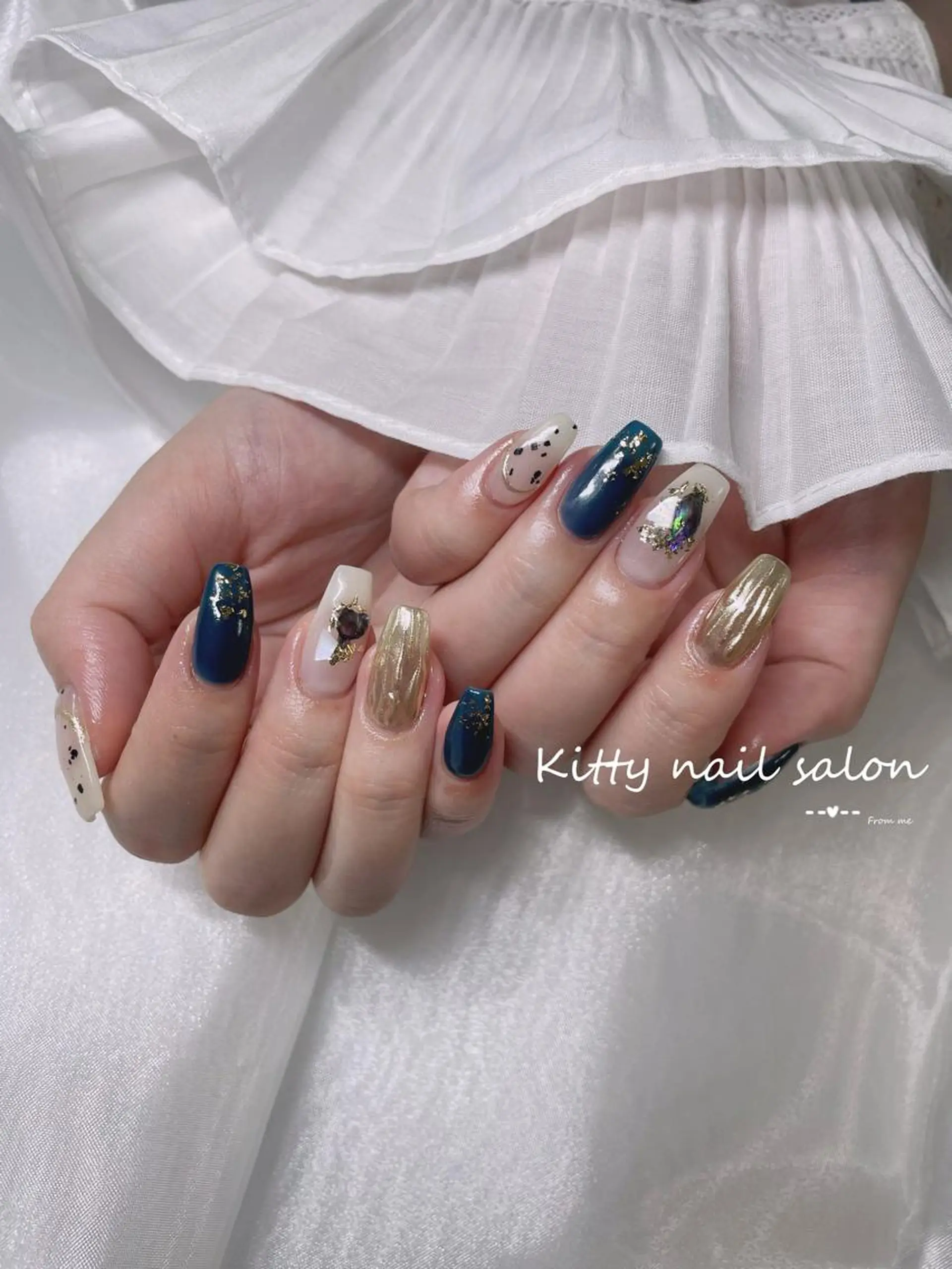 ネイル ハンドネイル kitty nail salonのネイルデザイン