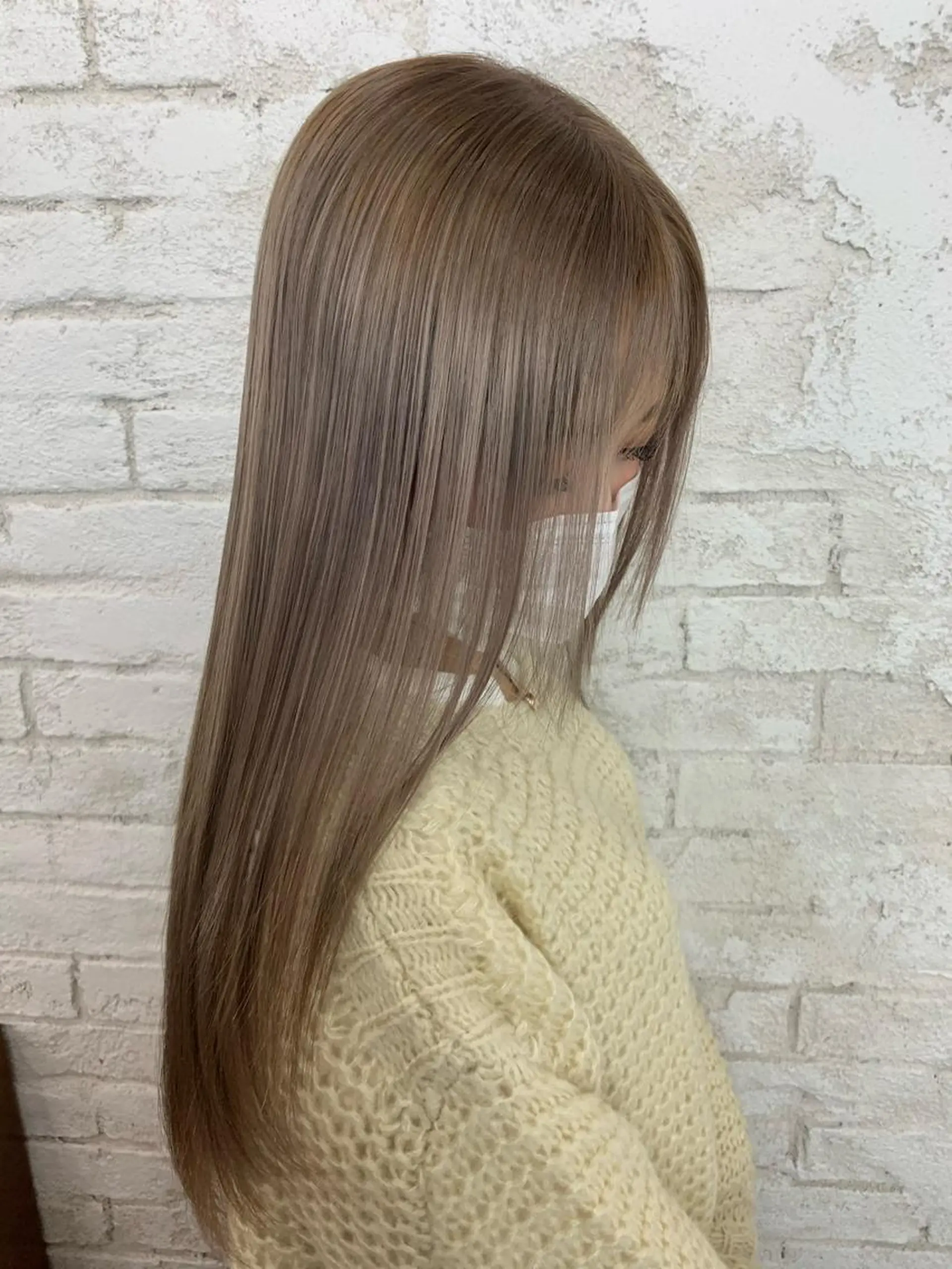 ロング カラー ヘアカラー トリートメント 🎀モテ髪ﾐﾙｸﾃｨ ｰ🎀yasunaのヘアスタイル