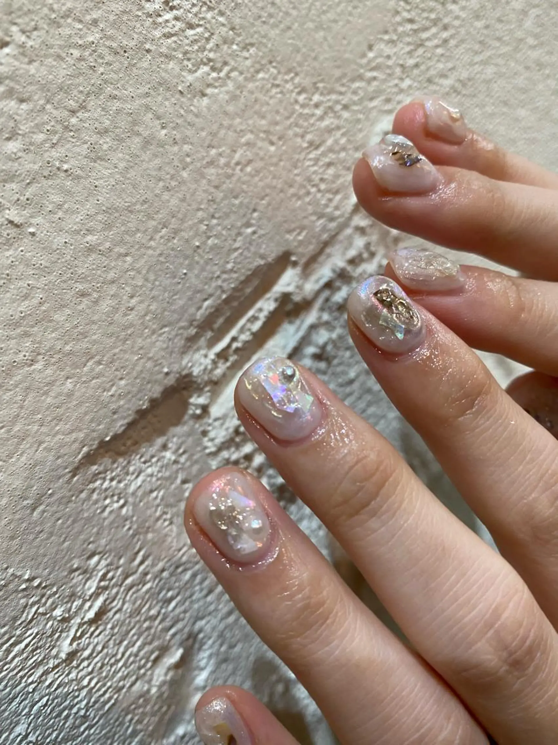 ネイル ブライダルネイル ハンドネイル nable.所属・望月 実莉のネイルデザイン