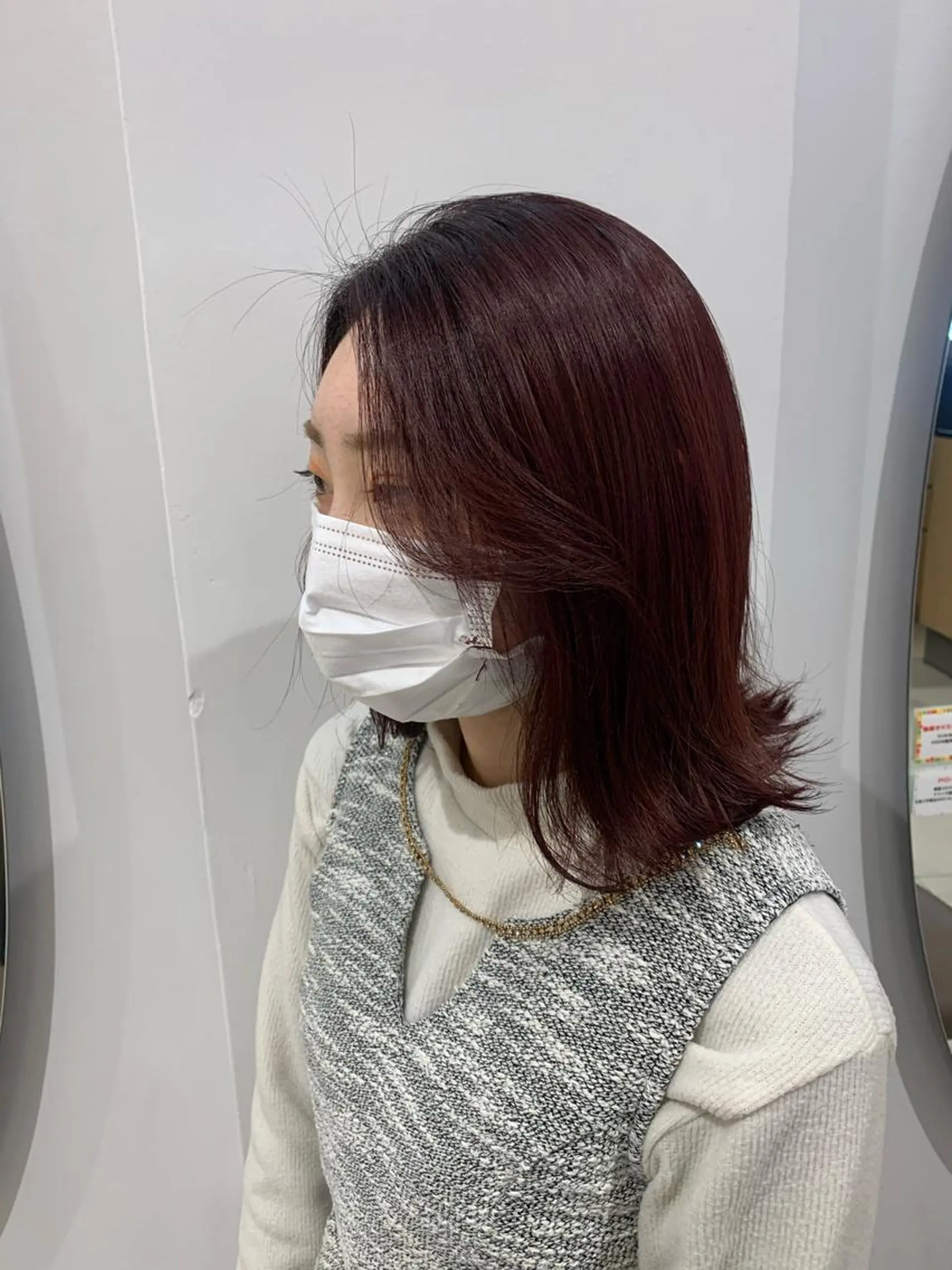 ミディアム 最新韓国本場ヘア 🇰🇷榎本明日香のヘアスタイル