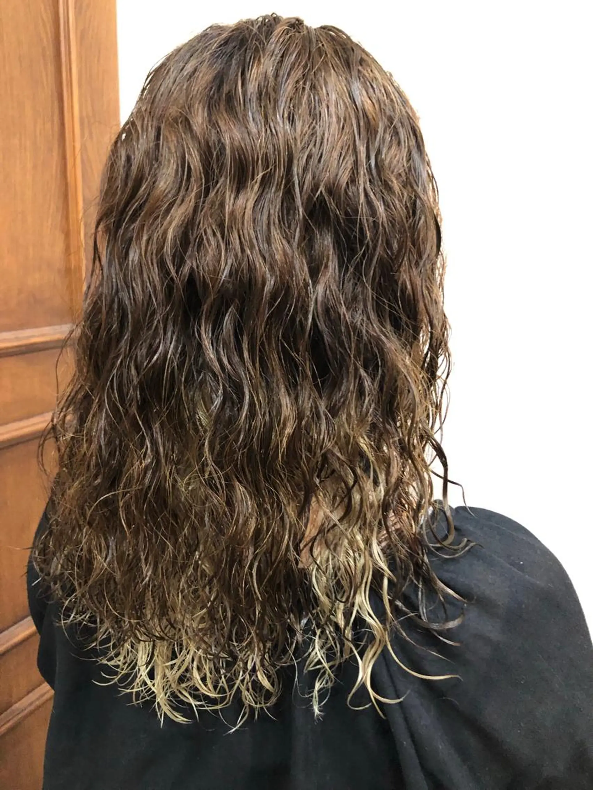 セミロング カラー パーマ カット パーマ 🍊🍊COコ かぢあおい🍊🍊のヘアスタイル