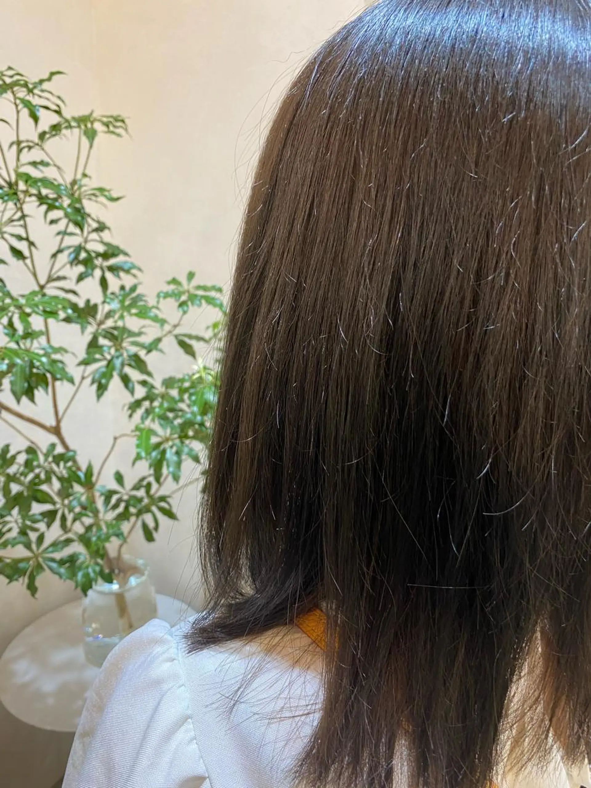 ミディアム 透明感/艶髪/ 石山浩二のヘアスタイル