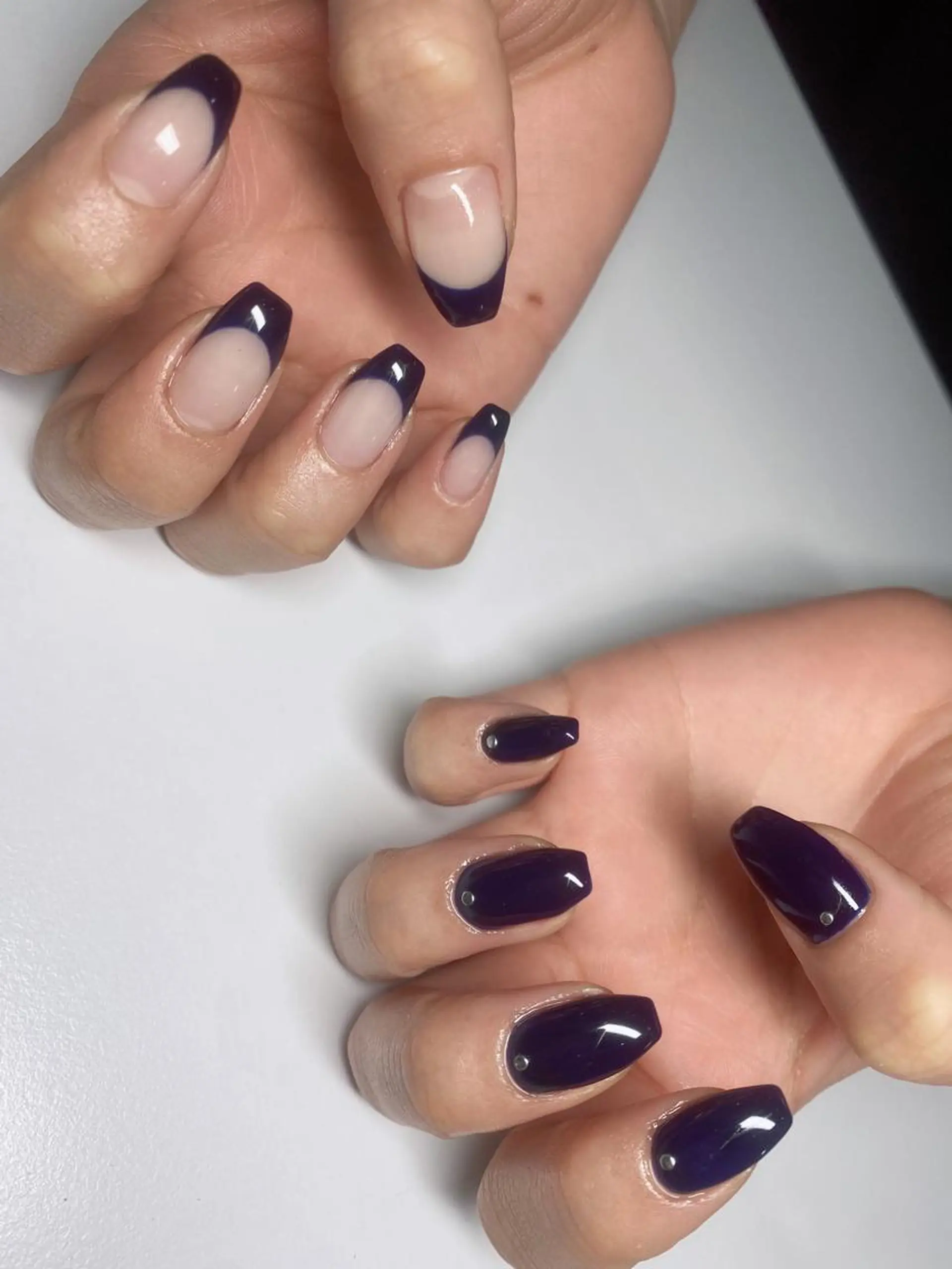 ネイル ハンドネイル 0203ムニムサン 💙Airiのネイルデザイン