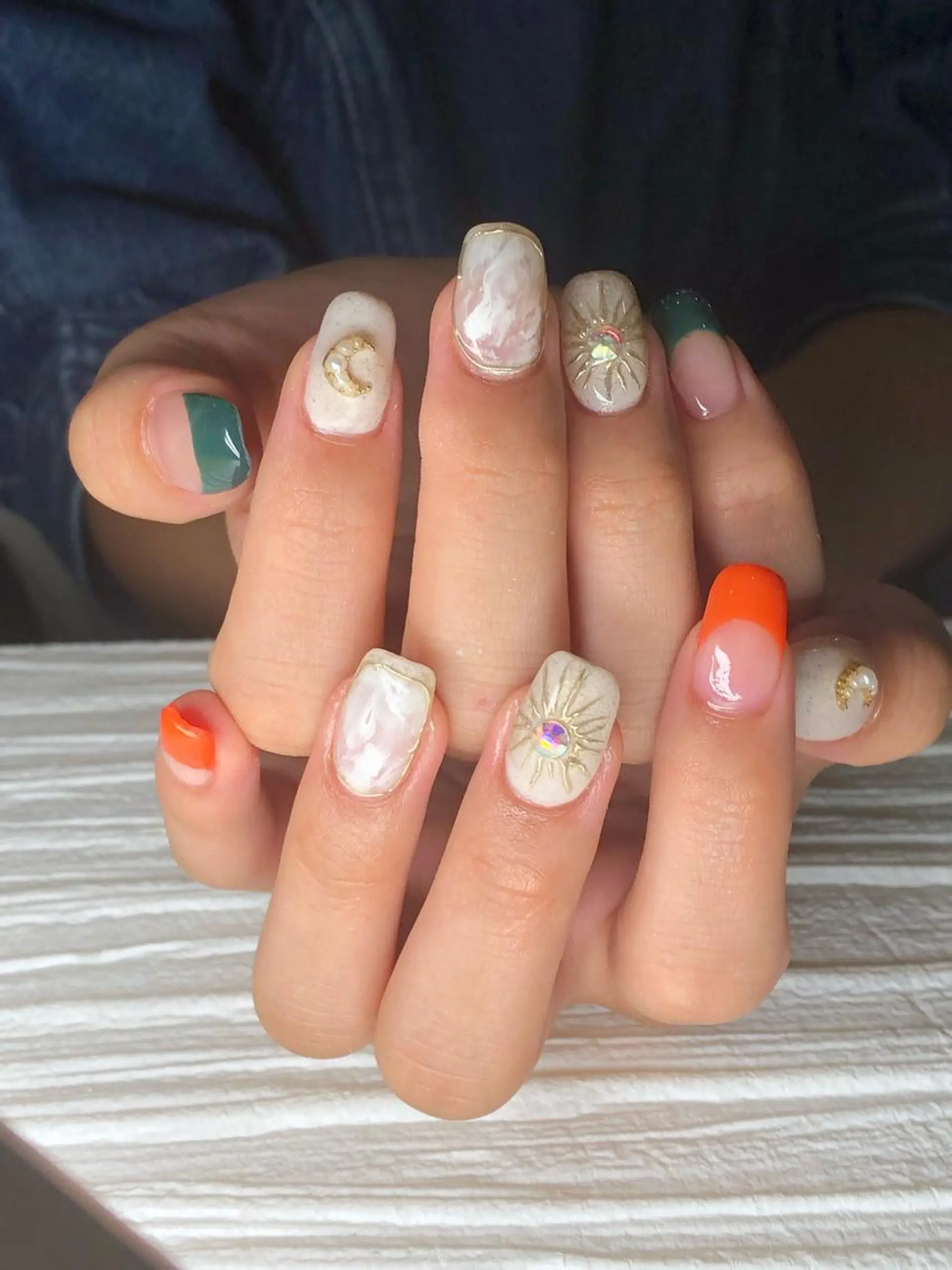 ショート ネイル 🦋Kiyomi. 🦋のネイルデザイン