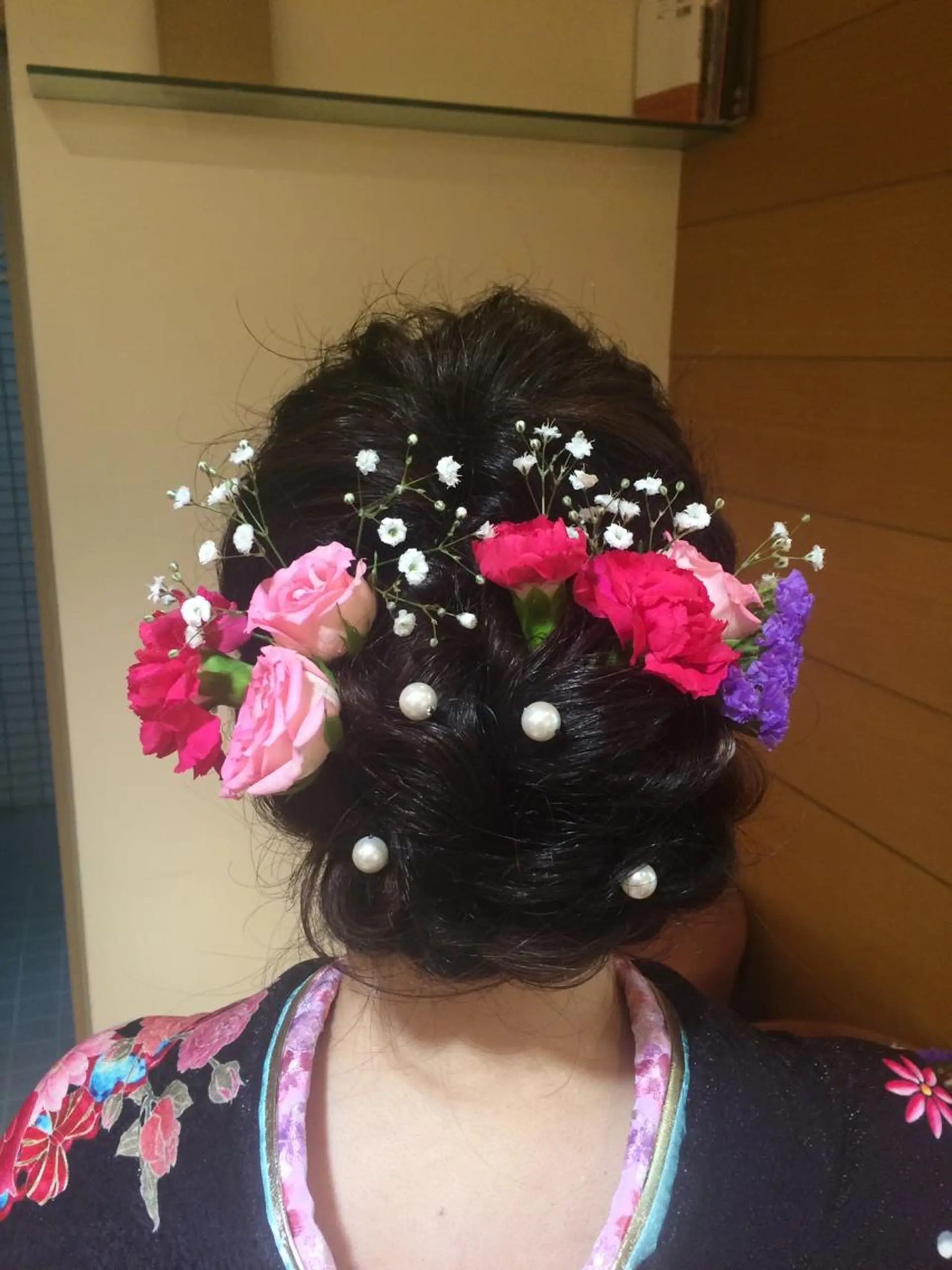 ロング カラー パーマ ヘアアレンジ メンズパーマの巨匠 鈴木純のヘアスタイル