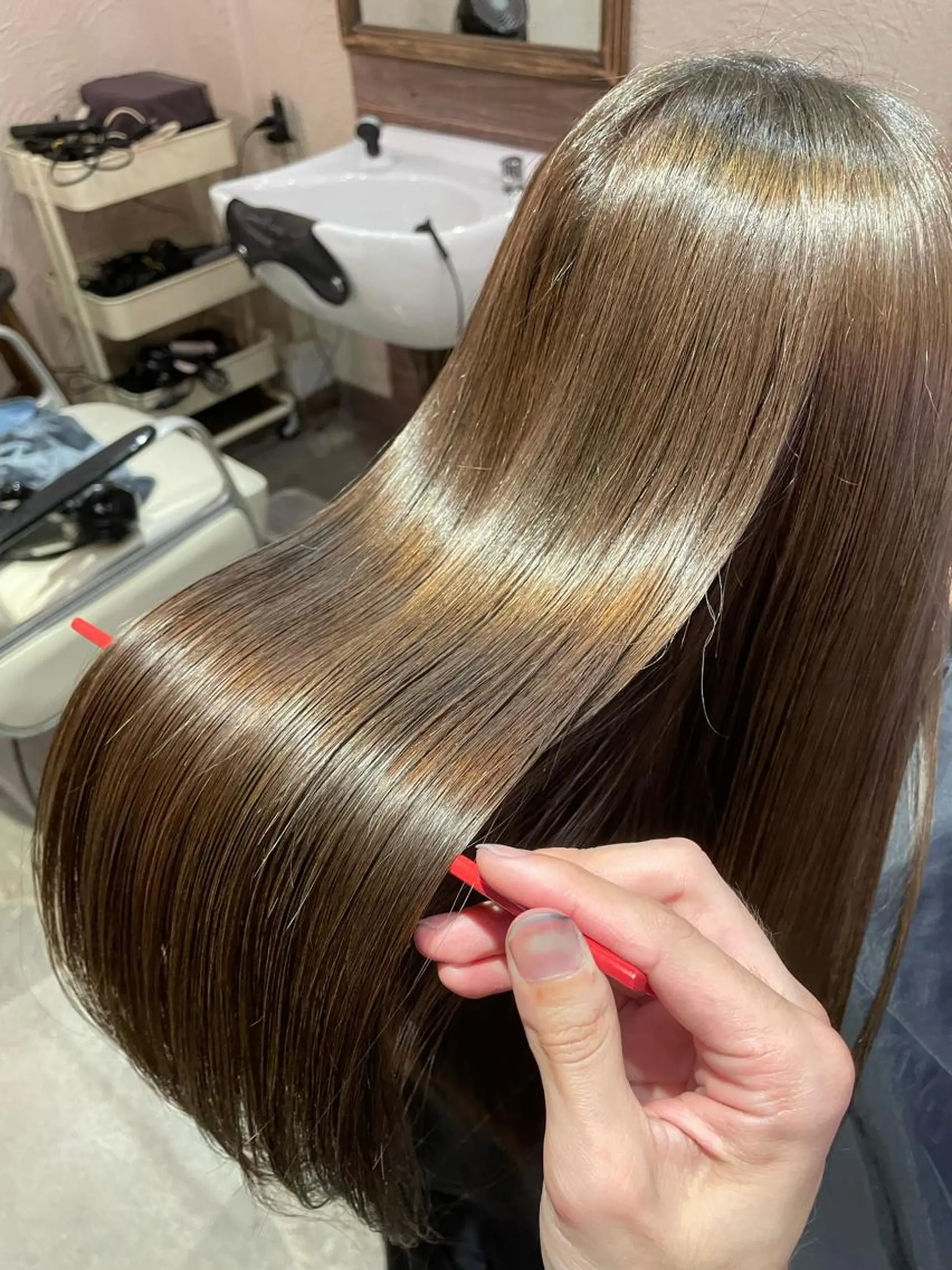 ロング こう ちゃんのヘアスタイル